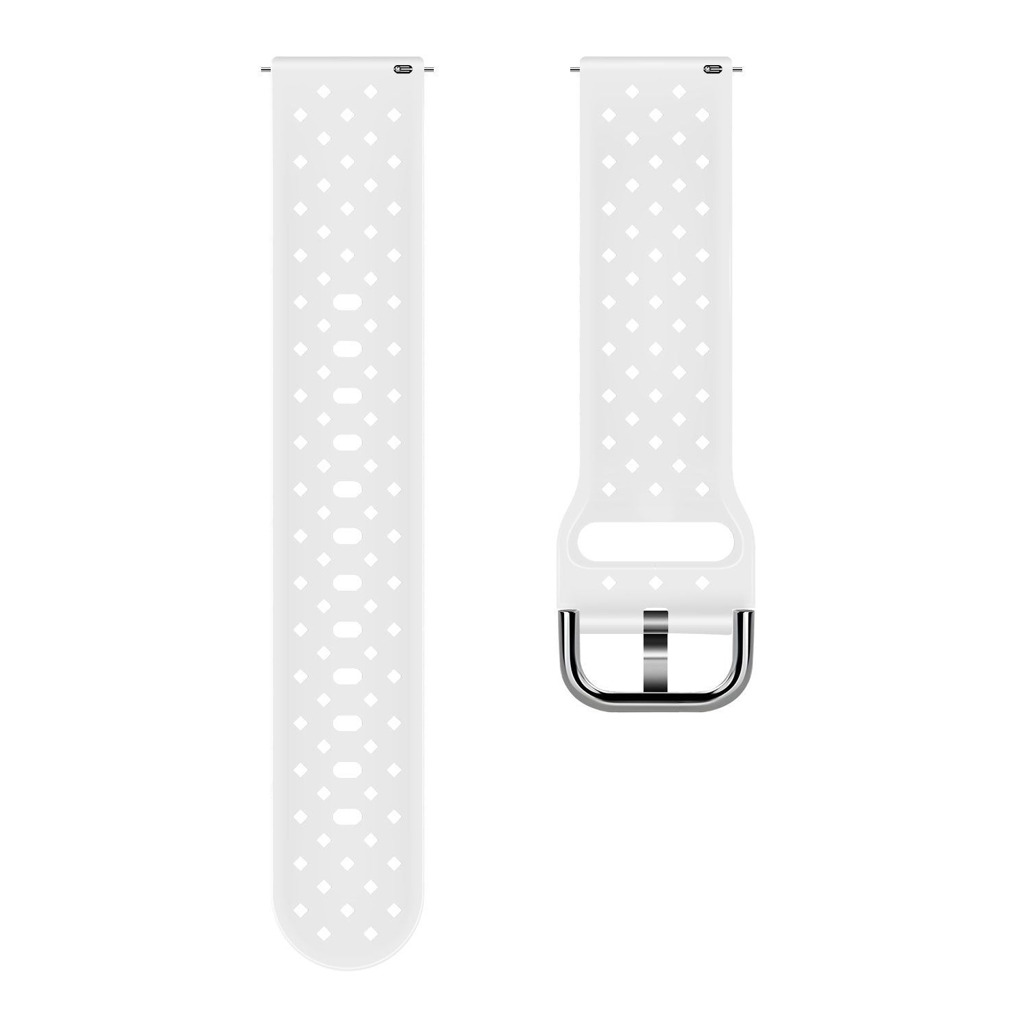 Amazfit Active 2 Braided Silicone Strap (White)