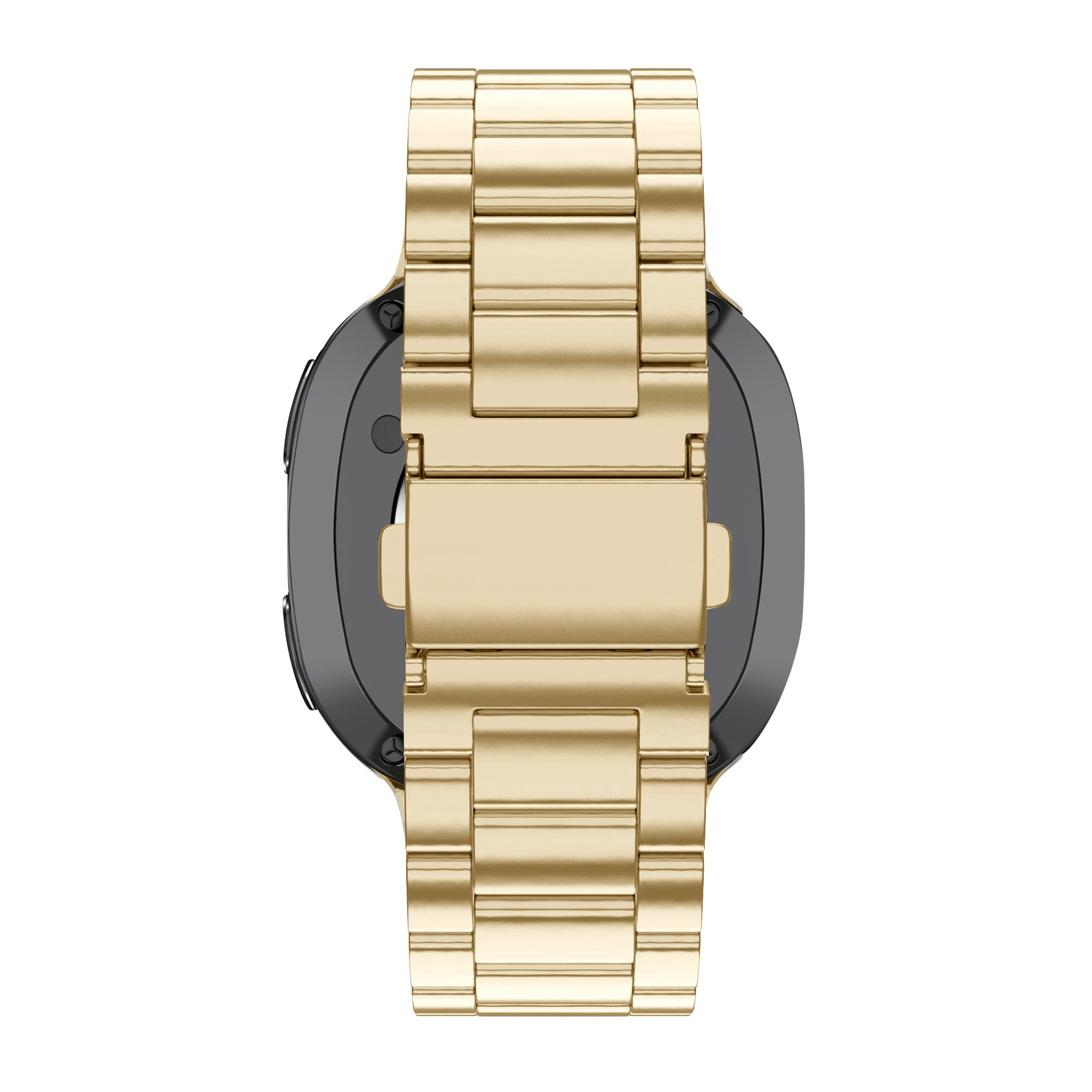 Bandz Samsung Galaxy Watch 8 - 44mm Steel Strap 'Classic' (Retro Gold)
