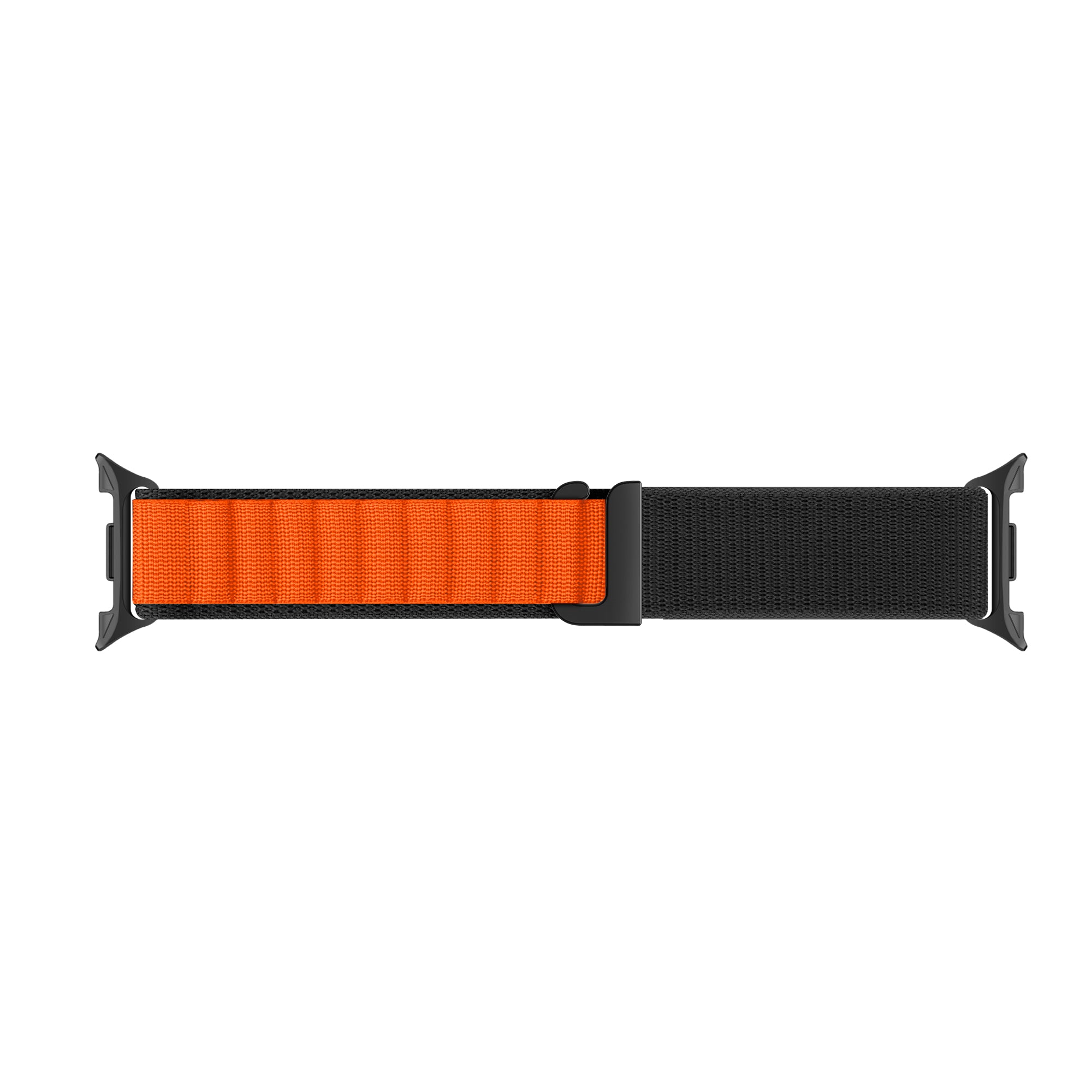 Samsung Galaxy Watch 8 - 40mm Alpine Strap (Black/Orange)