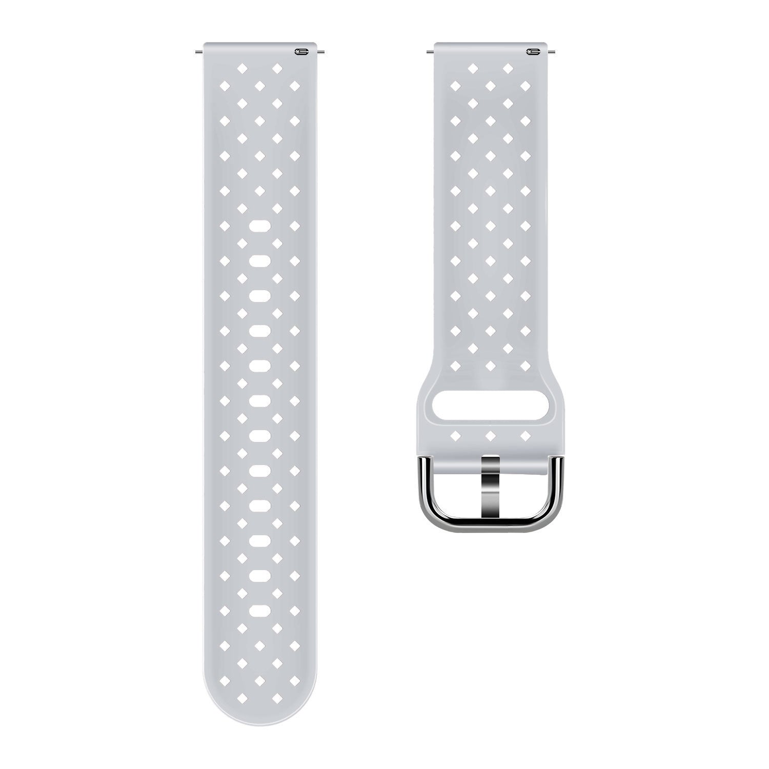Coros Apex 42mm Braided Silicone Strap (Grey)