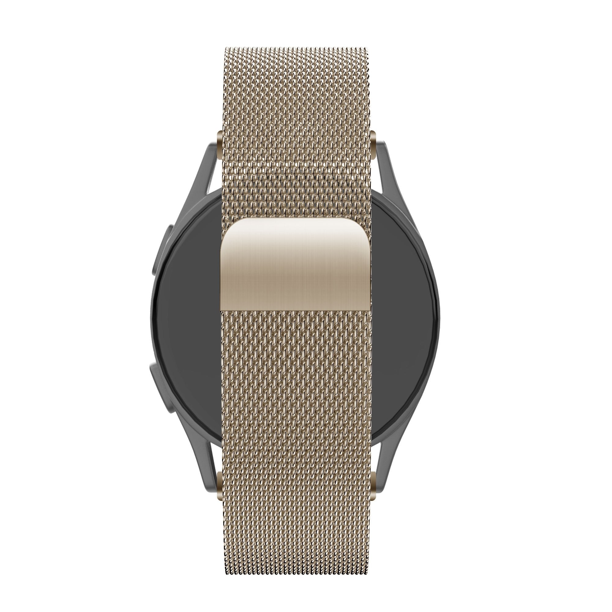 Bandz Garmin Vivomove Sport Milanese Loop Strap (Champagne Gold)
