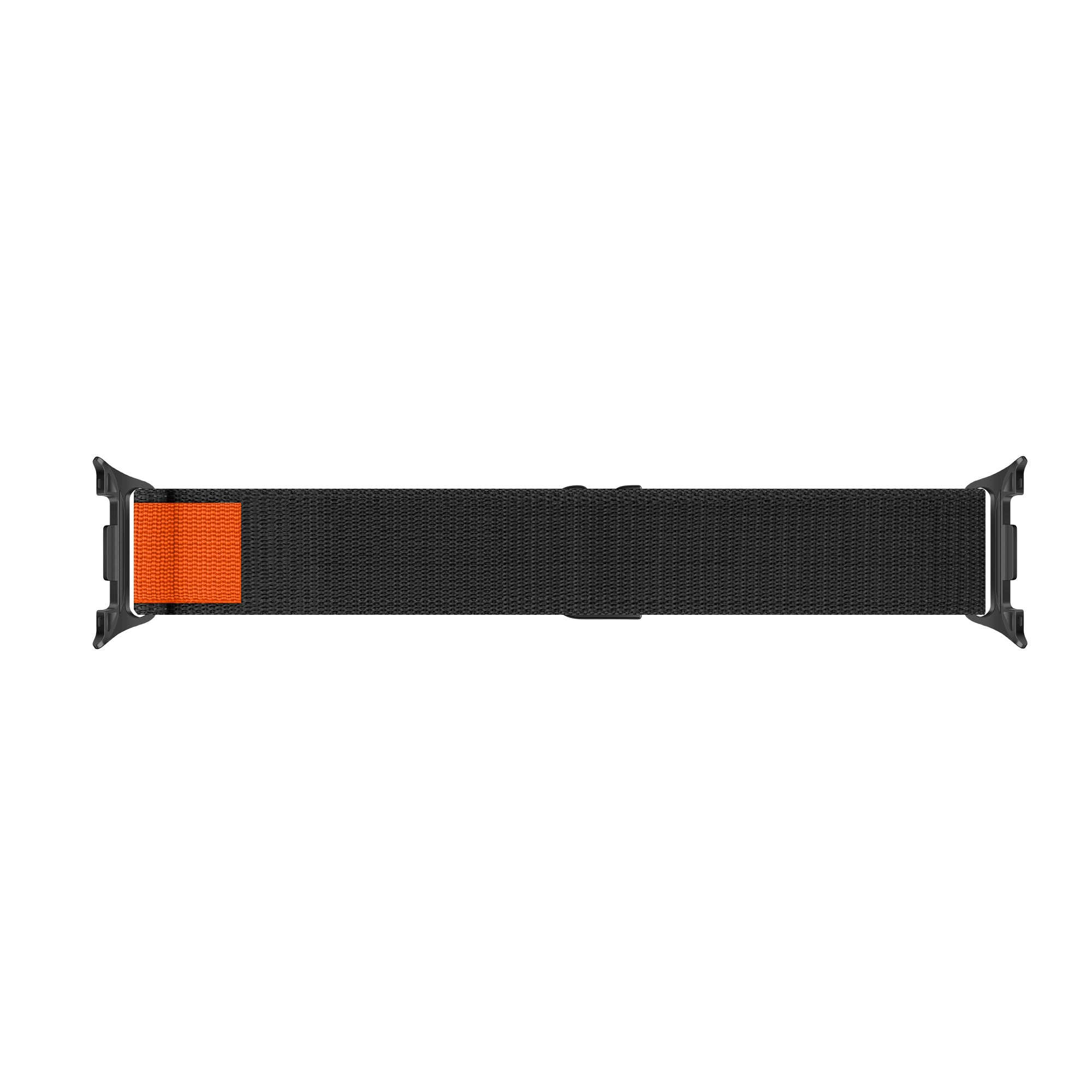 Samsung Galaxy Watch 8 - 40mm Alpine Strap (Black/Orange)