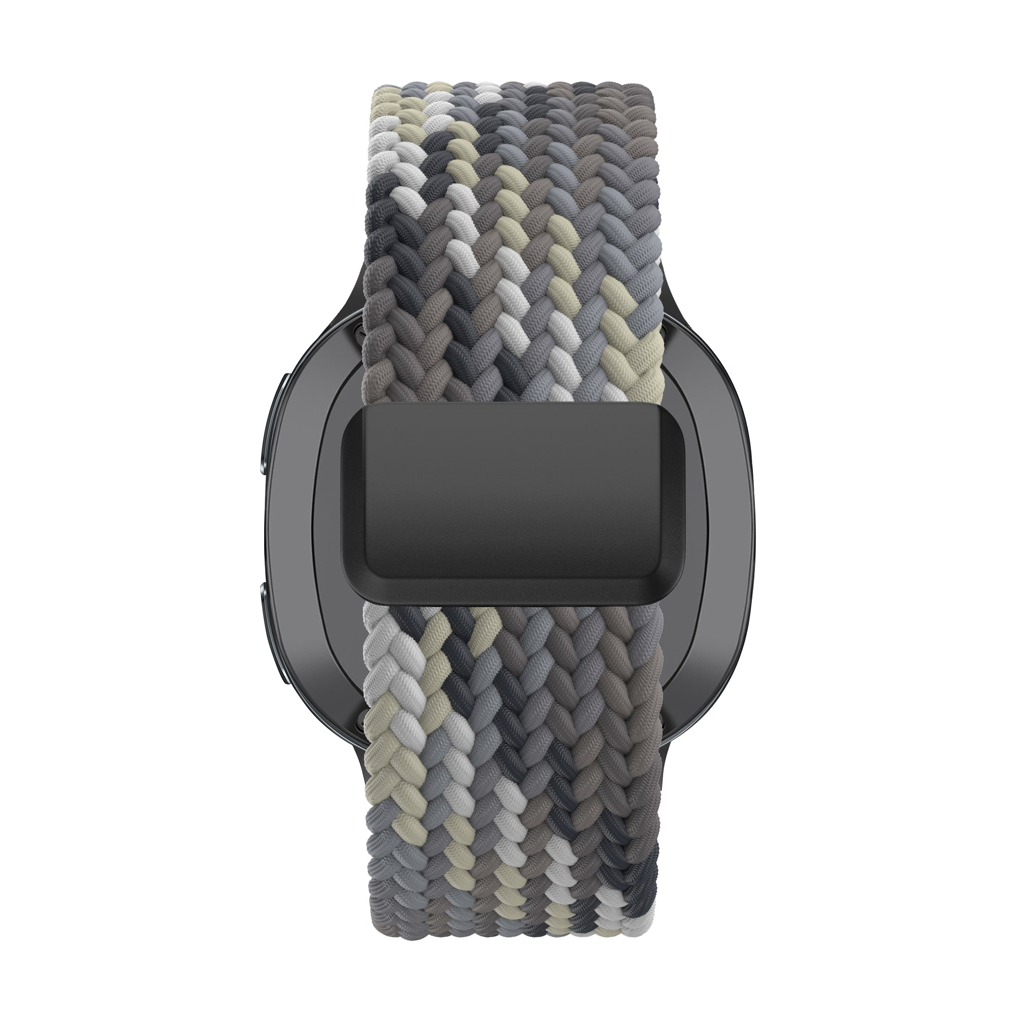 Bandz Samsung Galaxy Watch 8 - 40mm Magnetic Braided Strap (Mandala Black)