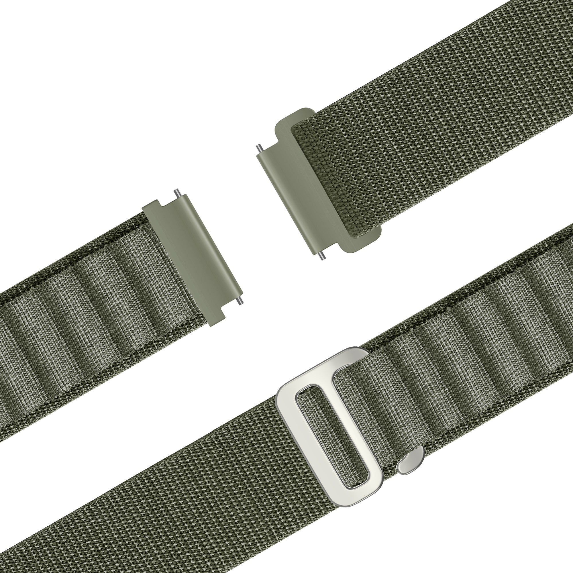 Bandz Amazfit Bip 3 (Pro) Alpine Nylon Strap (Olive)