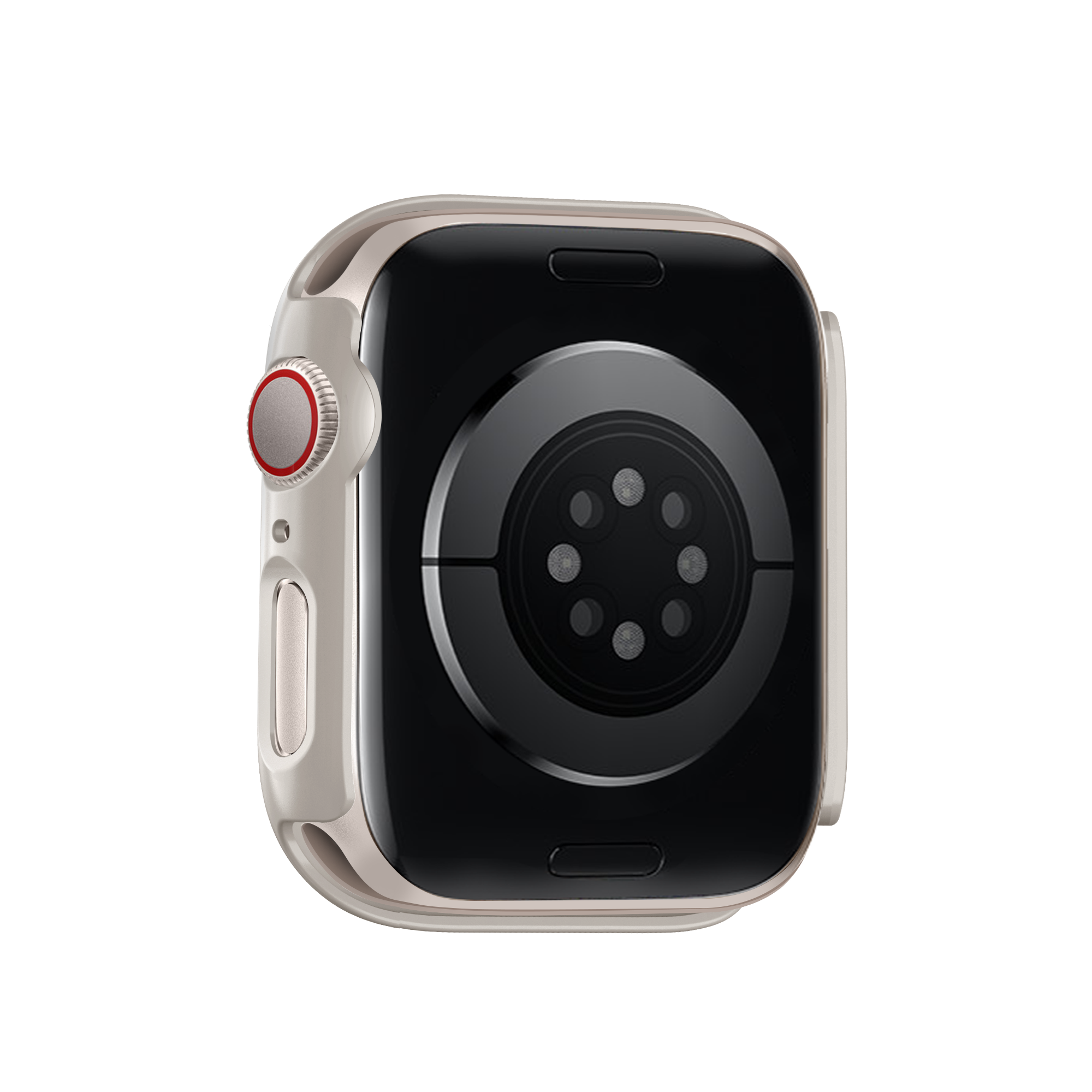 Bandz Apple Watch 10 - 46mm PC Case with Glass (Titanium)