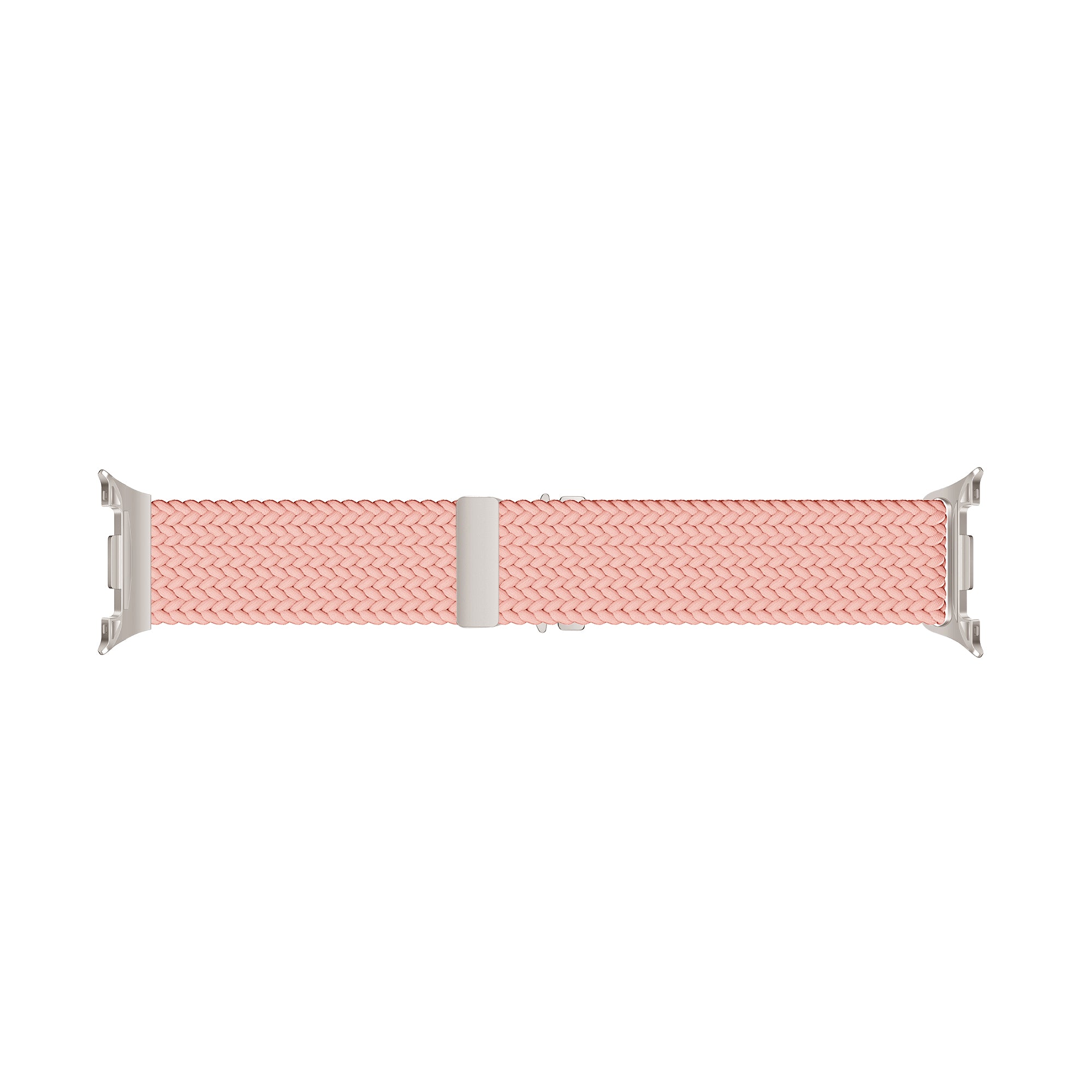 Samsung Galaxy Watch 8 - 40mm Braided Strap with P-Buckle (Pink)