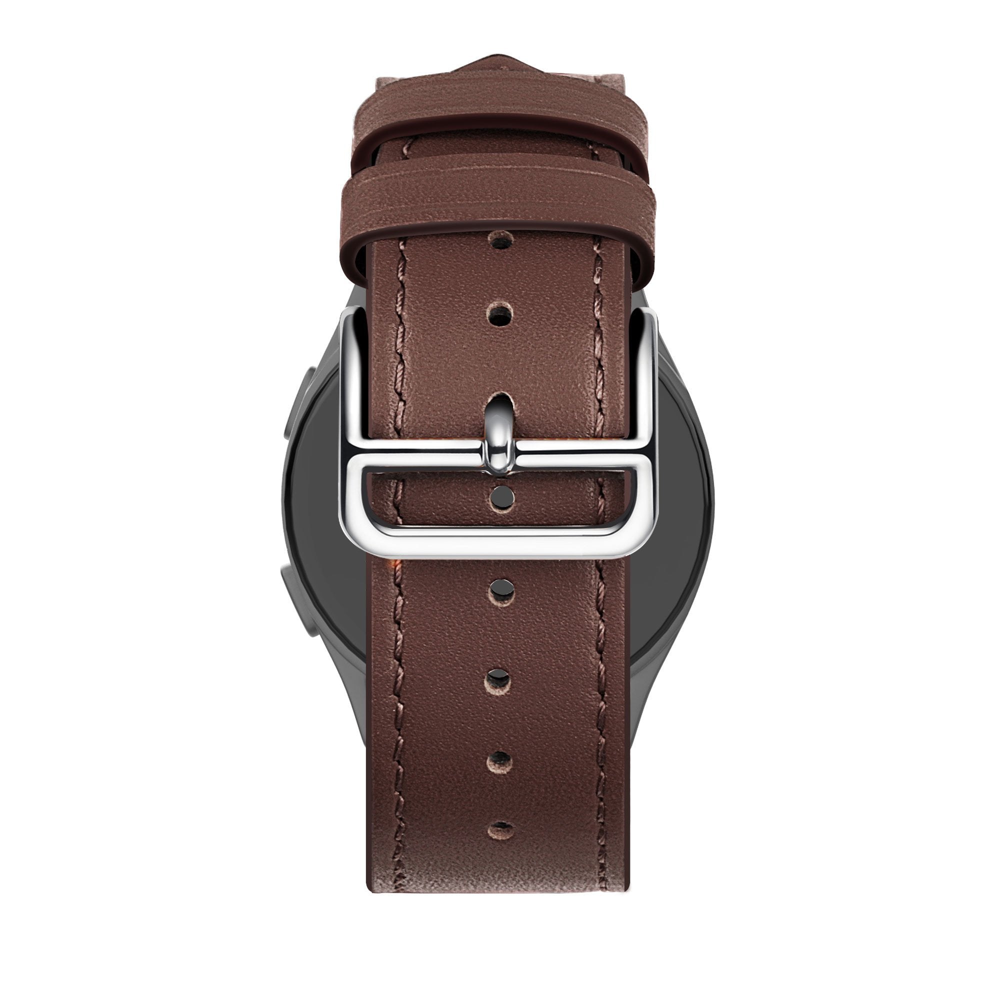 Bandz Amazfit Cheetah (Pro) Leather Strap 'Deluxe' (Brown)