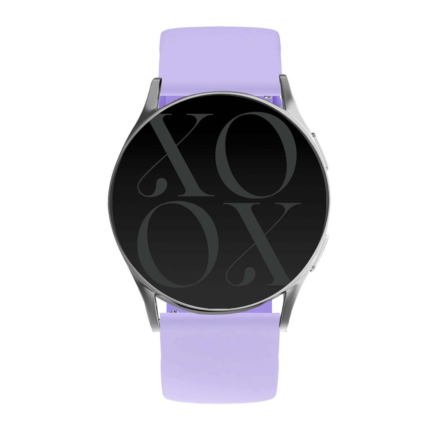 xoxo Wildhearts Samsung Galaxy Watch Active Silicone Strap (Lilac)