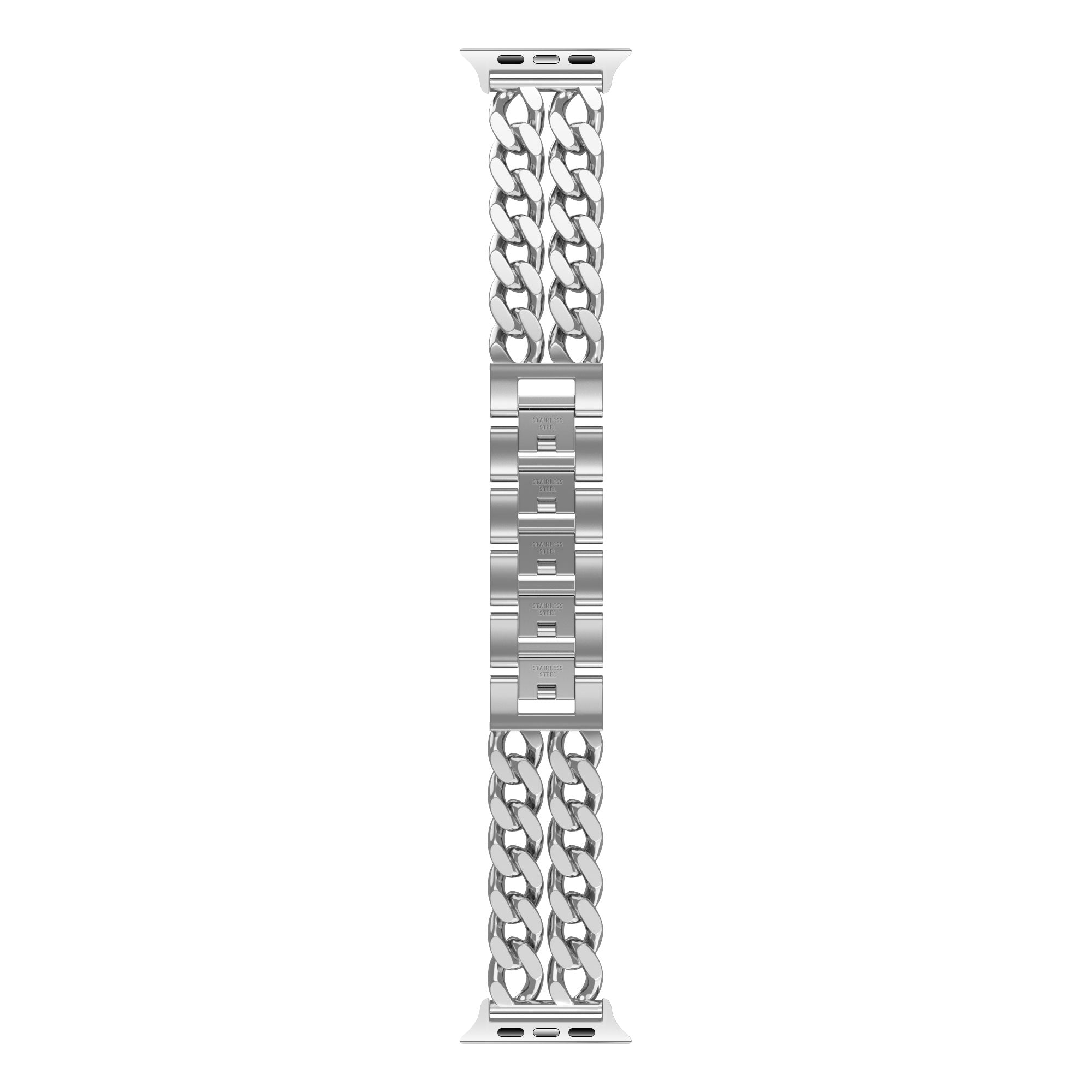 xoxo Wildhearts Apple Watch Steel Strap - Chain strap (Silver) - 38/40/41/42mm