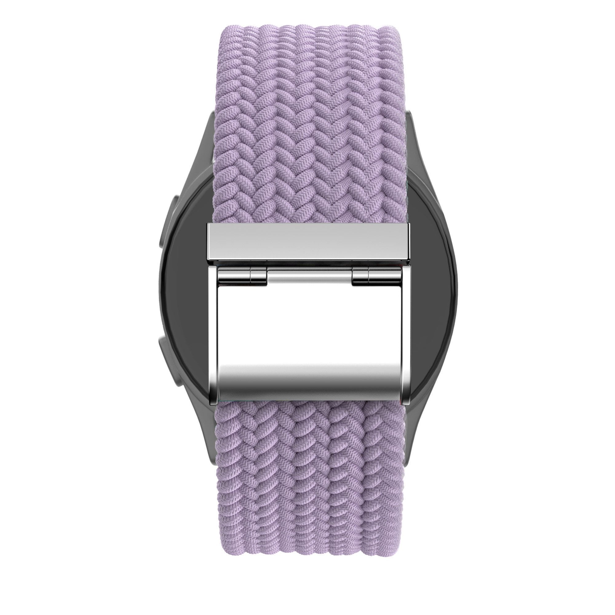 Bandz Garmin Vivoactive 3 Woven Nylon Strap (Light Purple)
