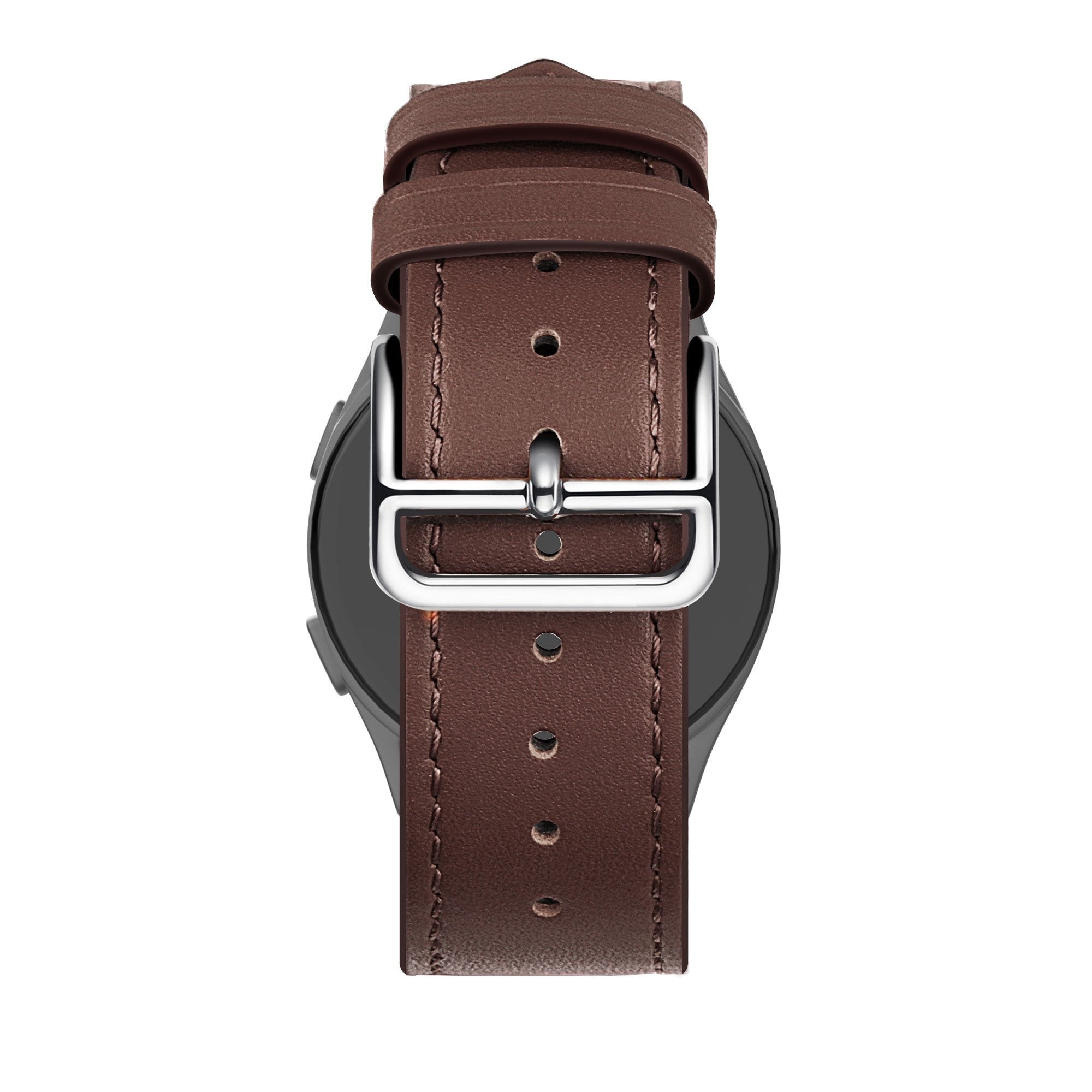 Bandz Huawei Watch GT 6 Pro - 46mm Leather Strap 'Deluxe' (Brown)