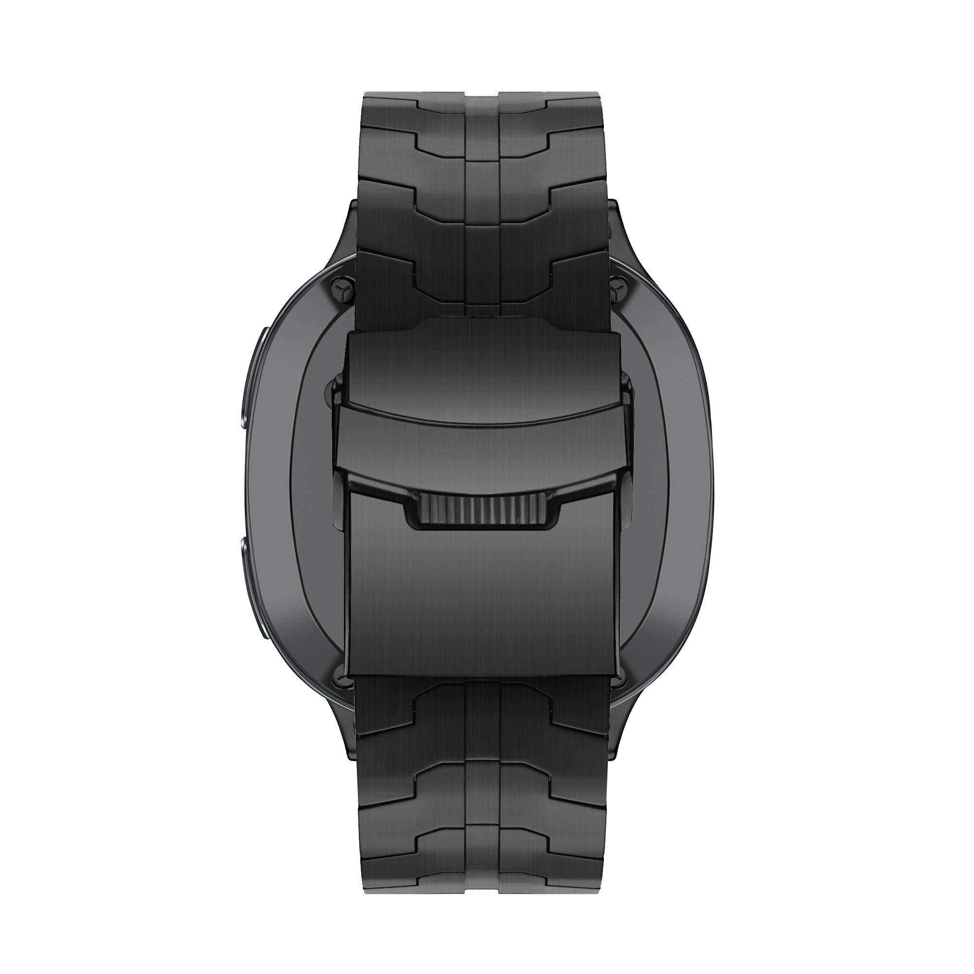 Bandz Samsung Galaxy Watch 8 - 40mm Steel Strap 'Iron' (Black)