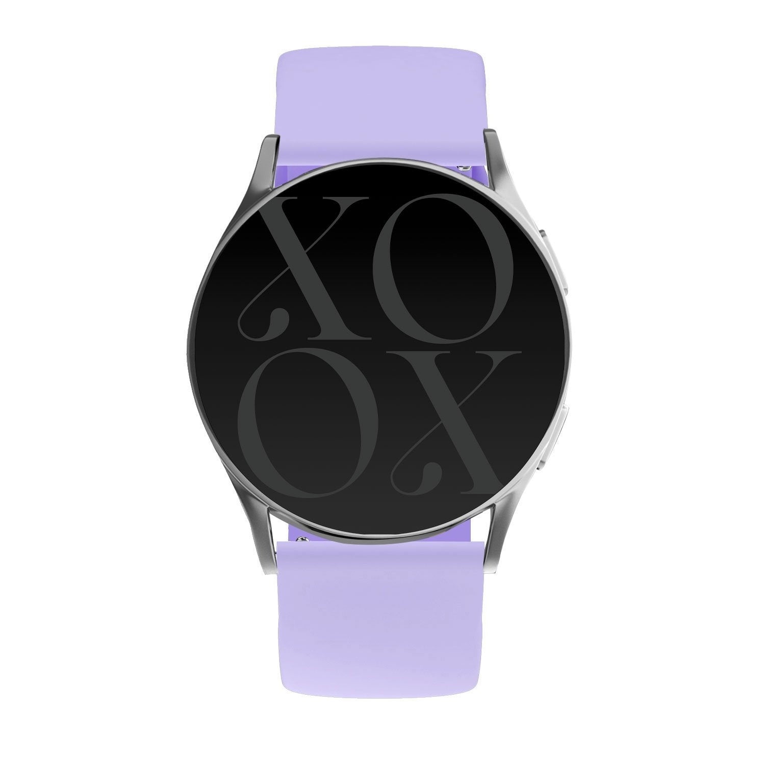 xoxo Wildhearts Samsung Galaxy Watch 4 44mm Silicone Strap (Lilac)