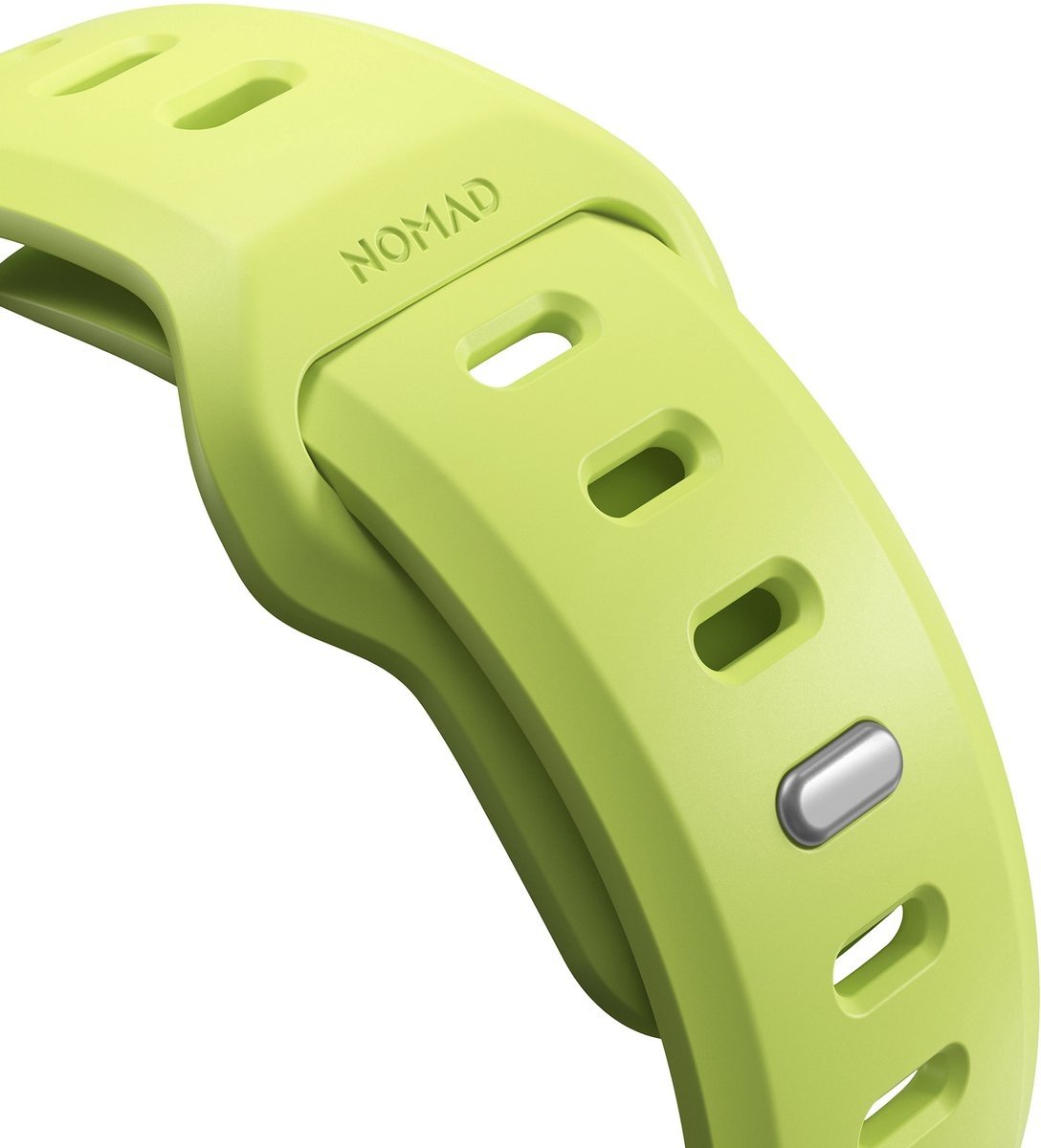 Nomad Apple Watch Silicone Tempo Strap (Lime)