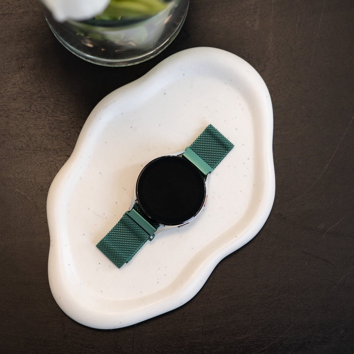 Samsung Galaxy Watch 6 Classic 47mm Milanese Strap (Green)