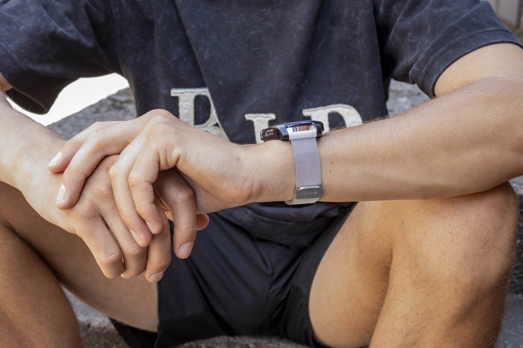 BALR Polar Vantage M Milanese Strap (Silver)