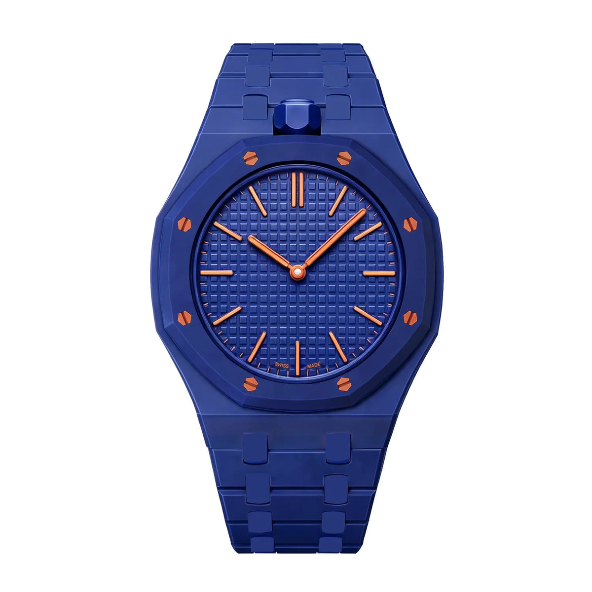 Swatch Royal Pop Bioceramic Strap - 12 O'Clock (Dark Blue)