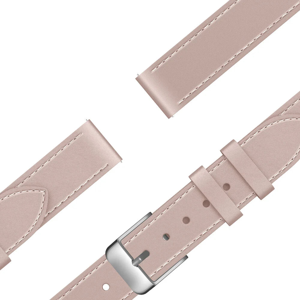 Watch Strap Leather 14mm - Quick Release (Pink)