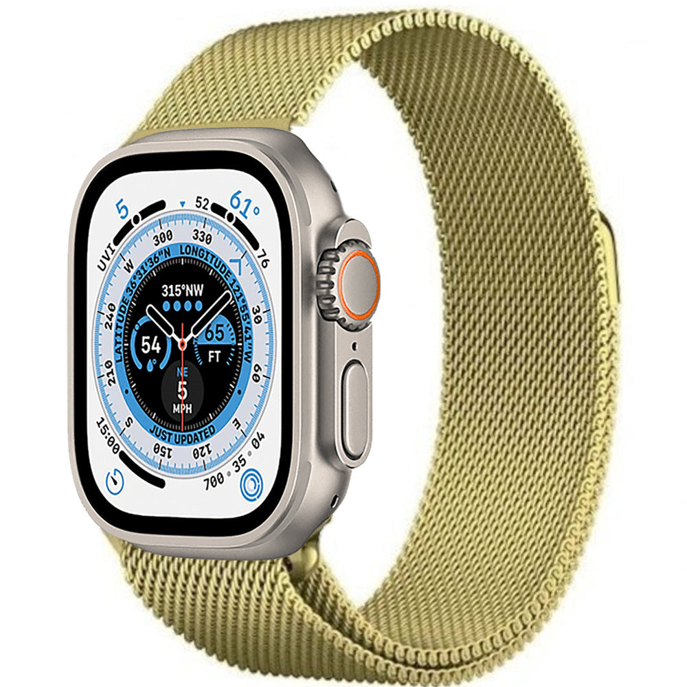 Apple Watch Ultra Milanese Strap Gold