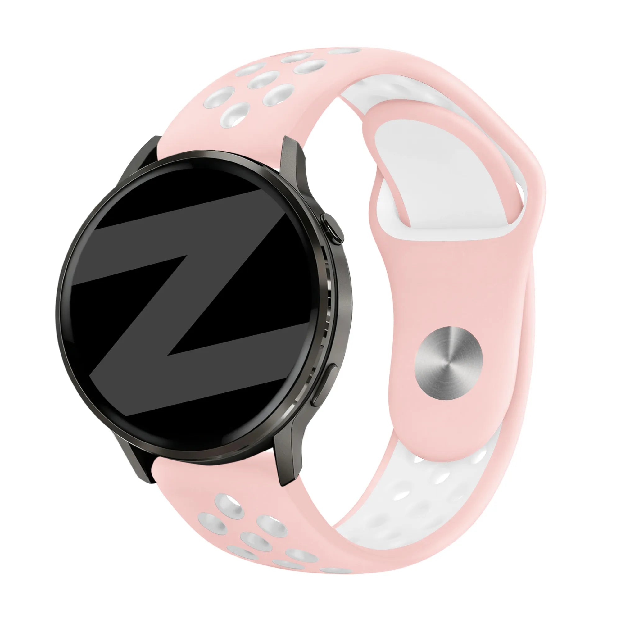 Bandz Garmin Forerunner 170 Sport Strap 'Deluxe' (Pink/White)