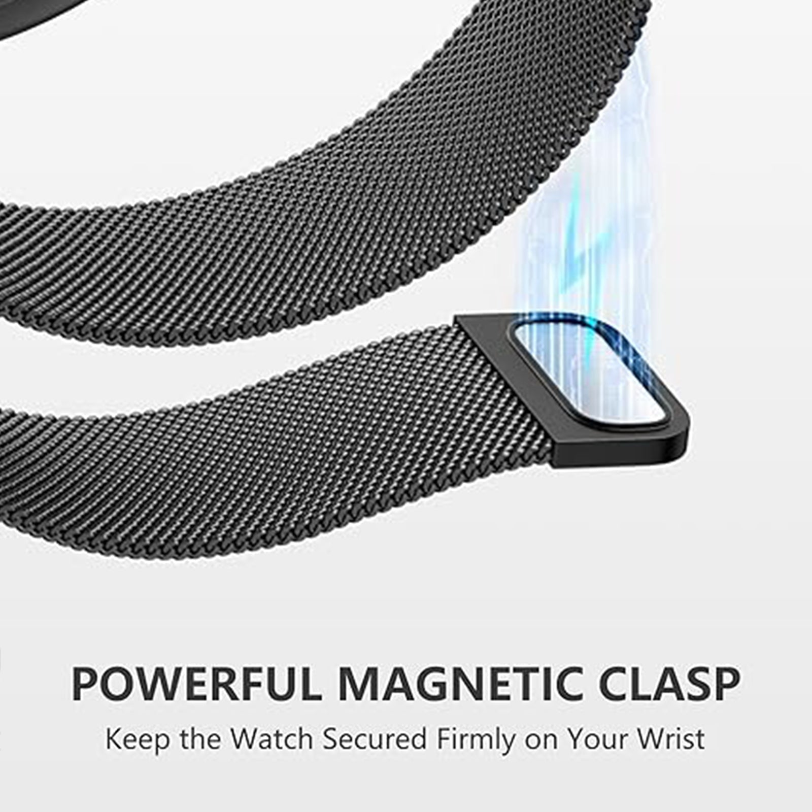 Garmin Instinct Premium Milanese Strap (Black)