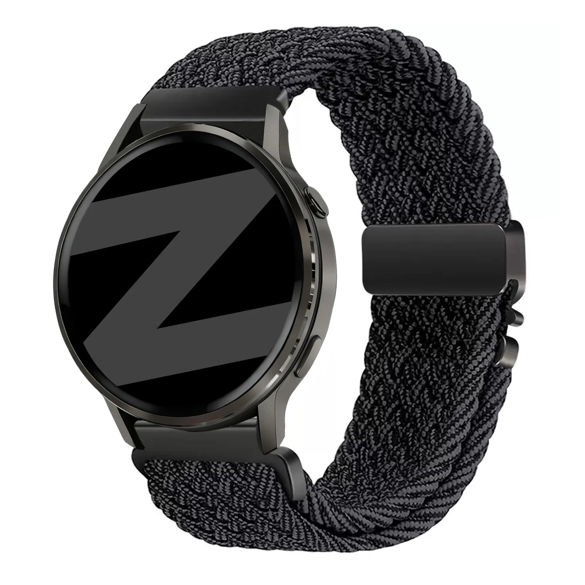 Bandz Garmin Venu 2 Braided Strap 'Parachute' (Graphite)