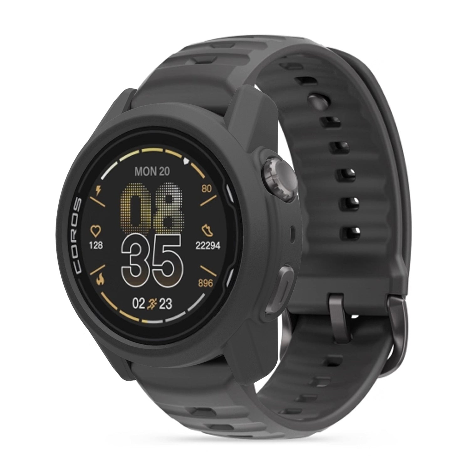 Coros Apex 4 - 46mm Silicone Case (Black)