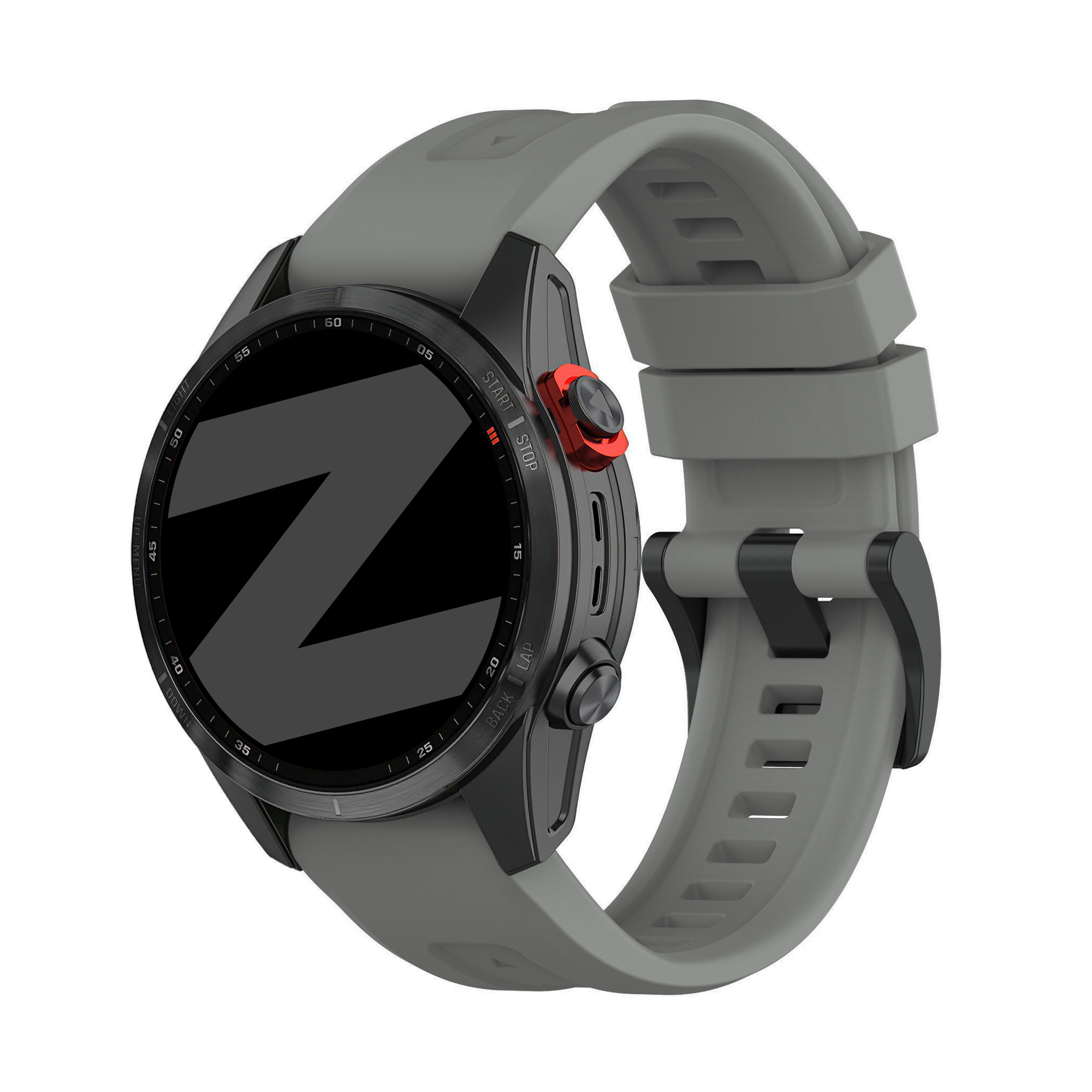 Bandz Garmin Instinct 2x Silicone Strap 'Classic' (Grey)