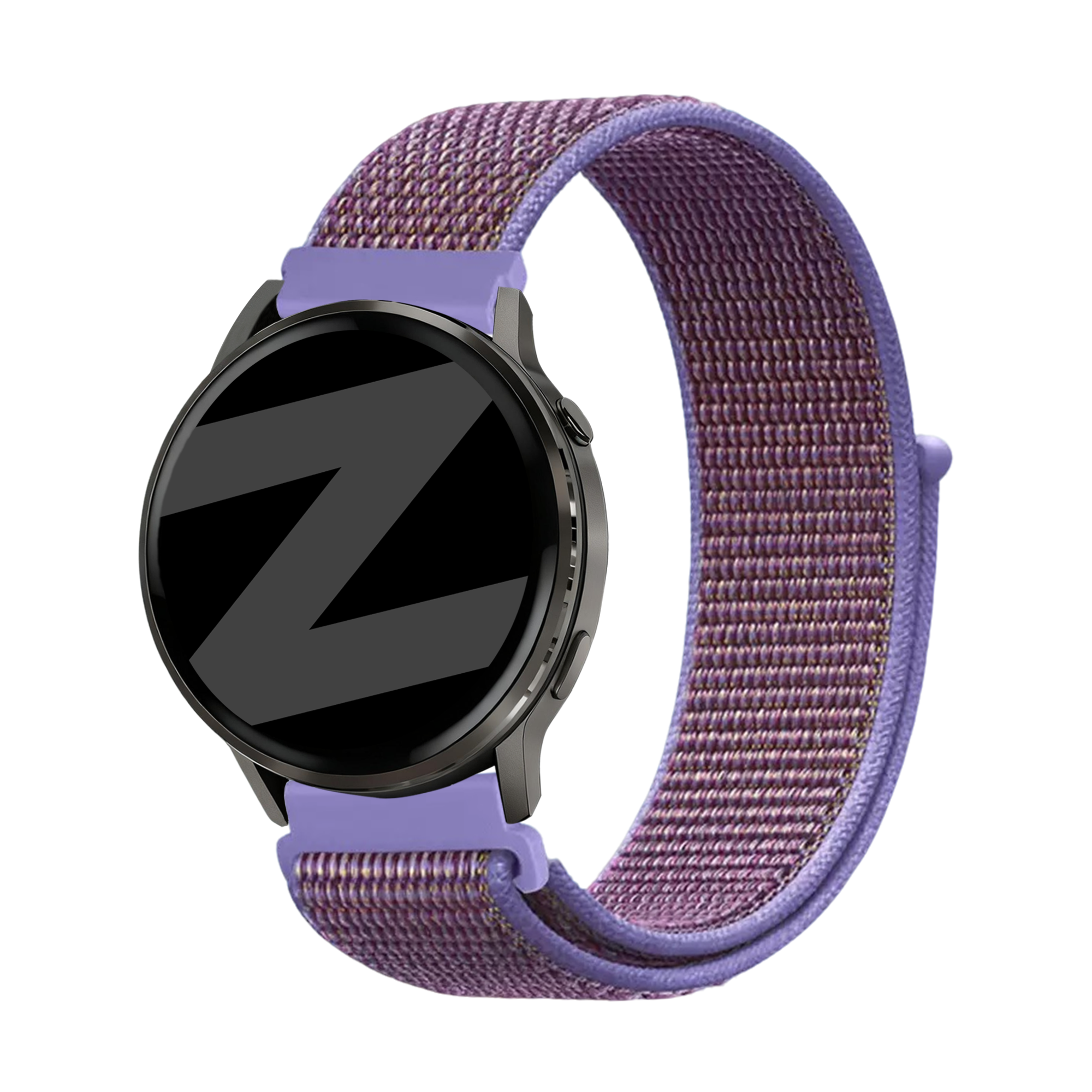 Bandz Garmin Vivoactive 3 Nylon Loop Strap (Lilac)