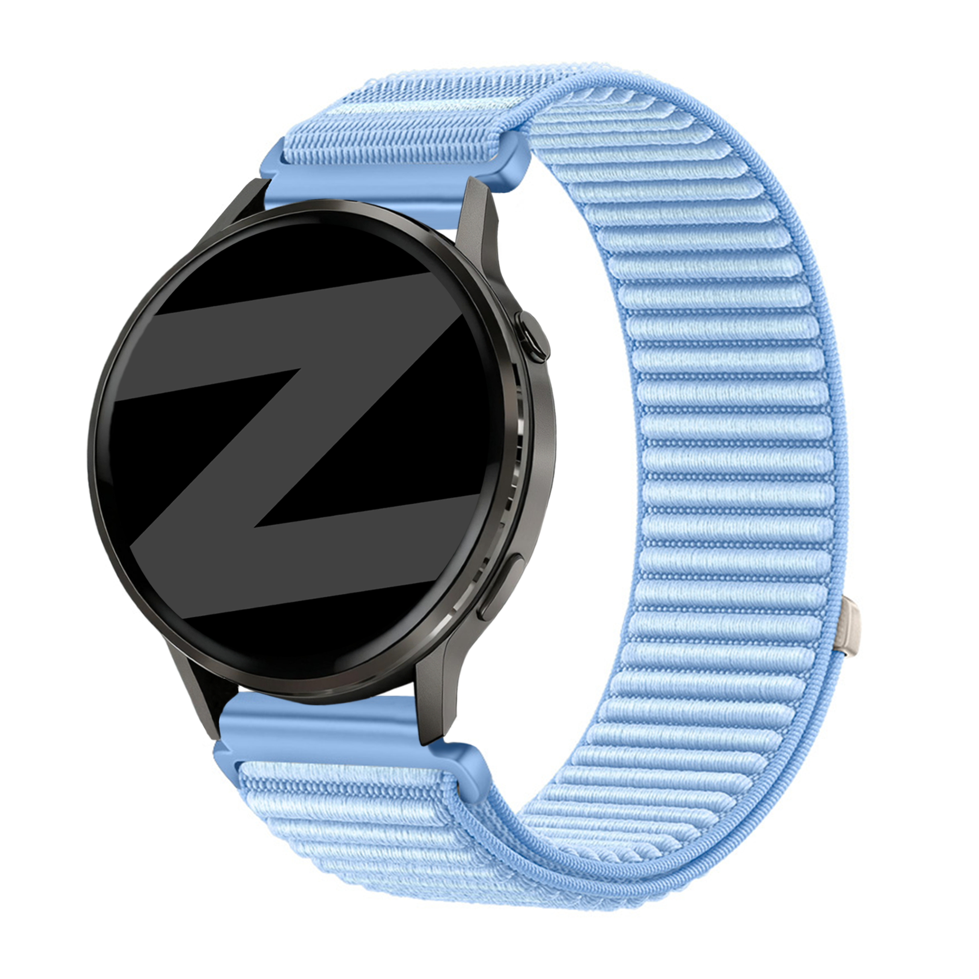 Bandz Garmin Forerunner 645 Nylon Strap 'Wave' (Light Blue)