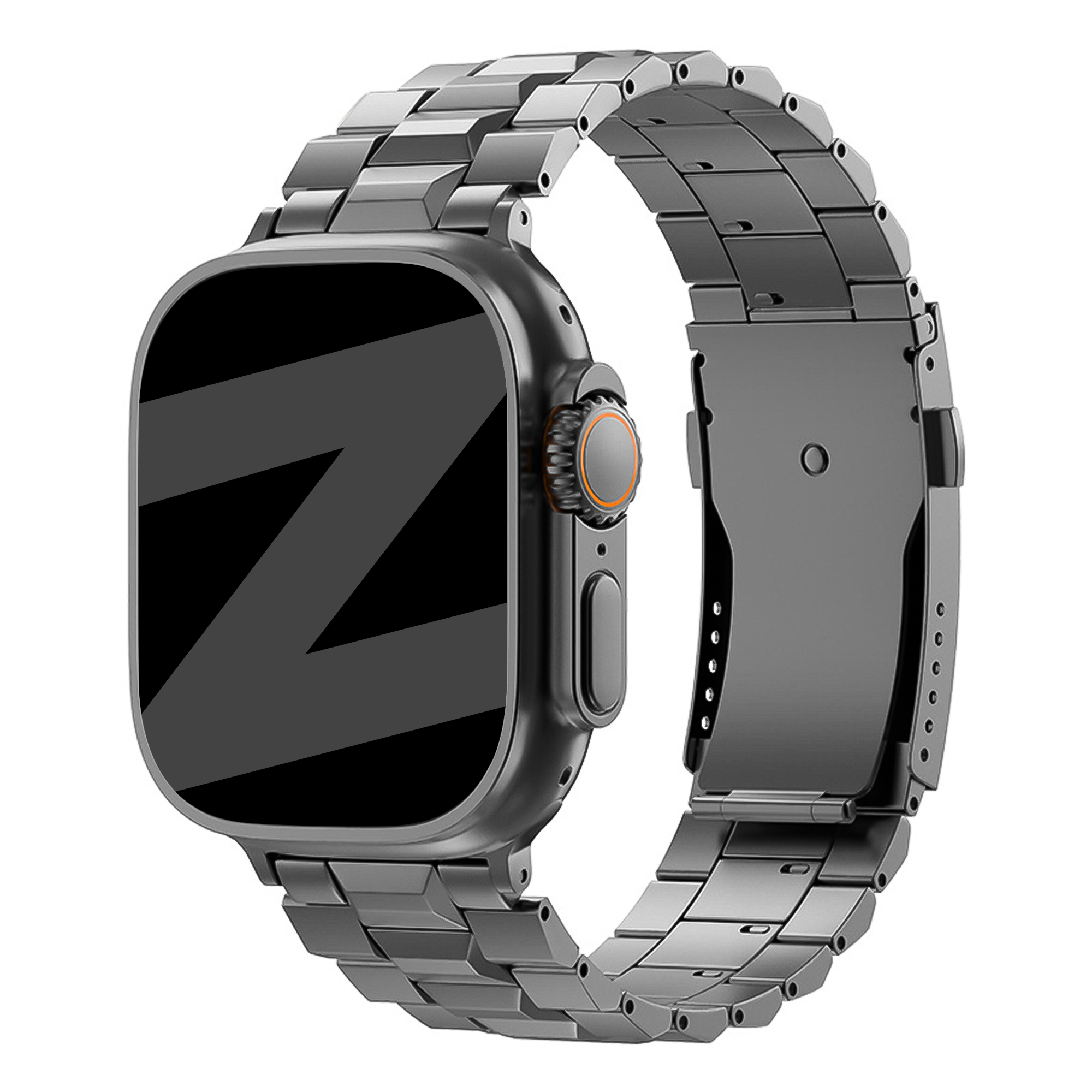 Bandz Apple Watch Titanium Strap 'Deluxe' (Graphite)