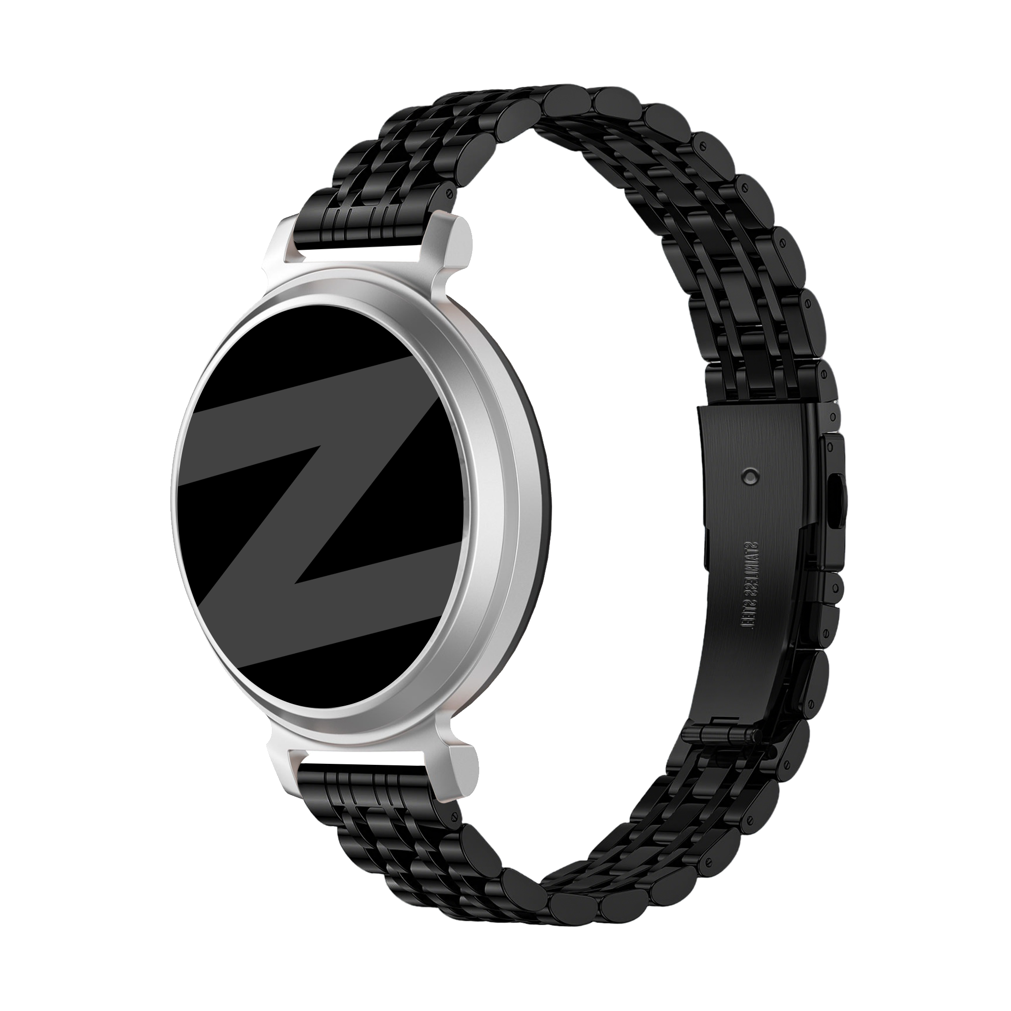 Bandz Garmin Lily 2 Steel Strap 'Deluxe' (Black)