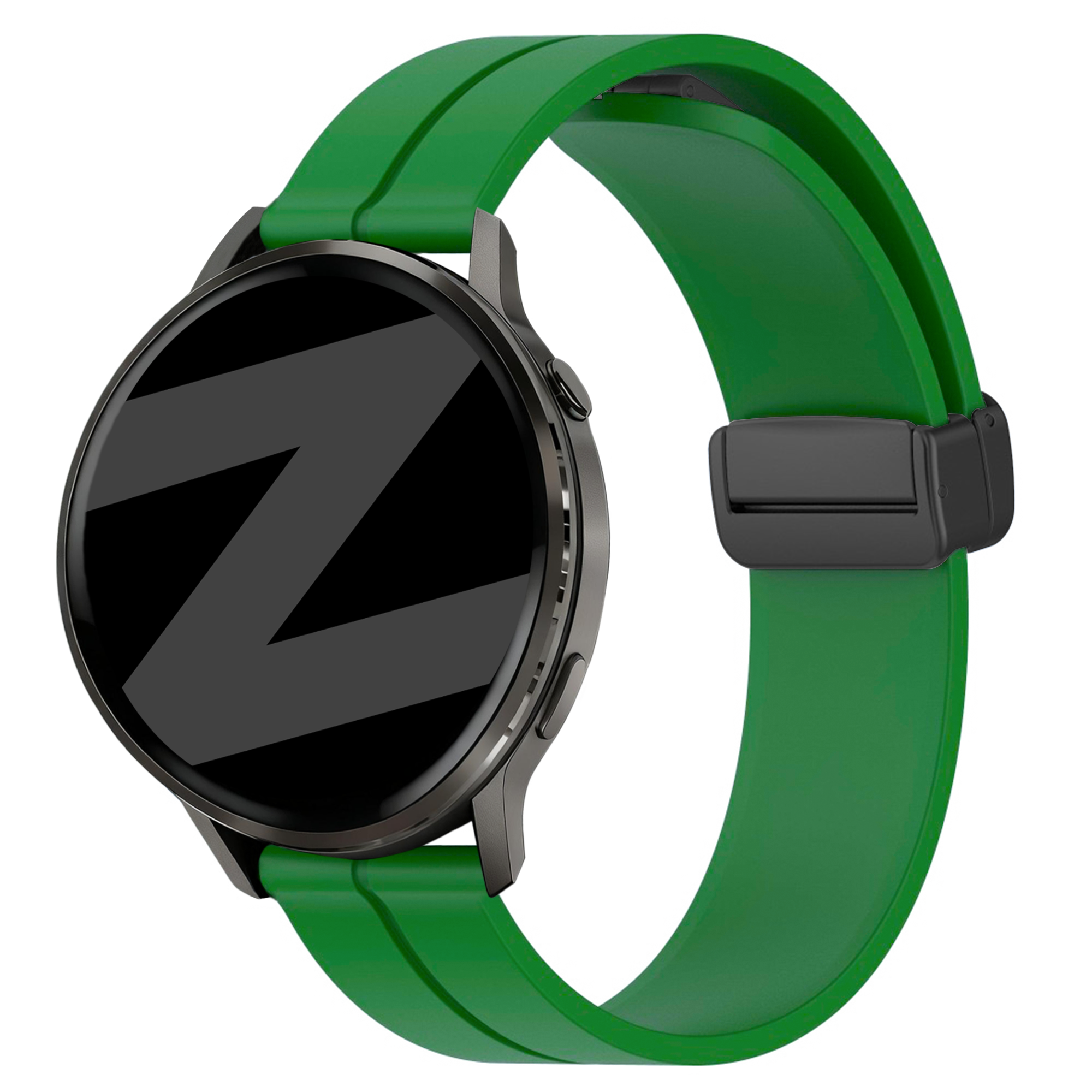 Bandz Garmin Approach J1 D-Buckle Silicone Strap (Green)