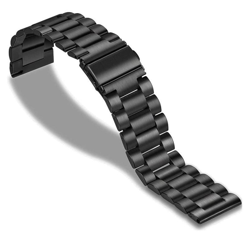 Watch Strap Titanium 22mm - Quick Release (Black)