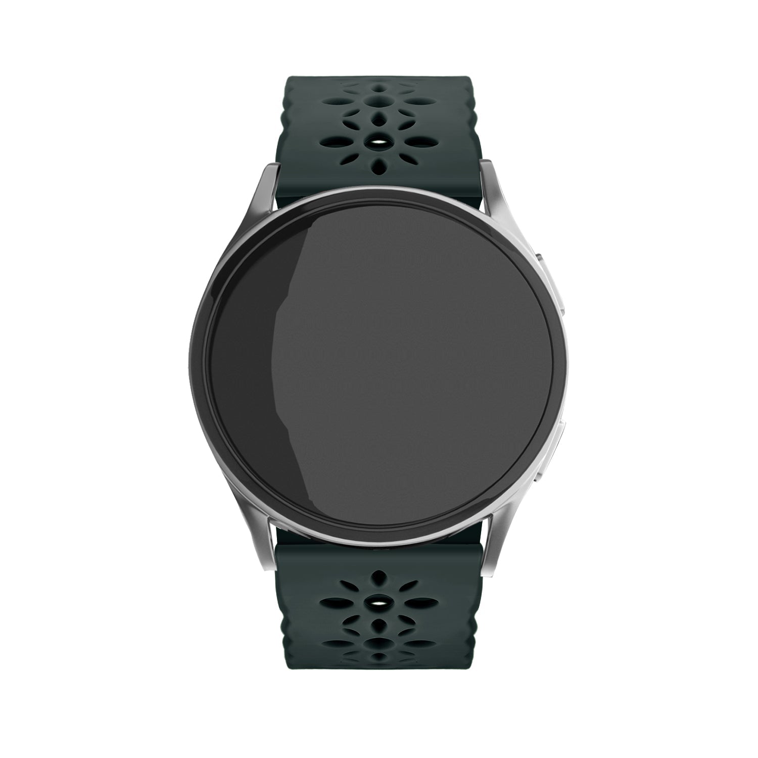 Amazfit GTS 4 Patterned Silicone Strap (Pine Green)