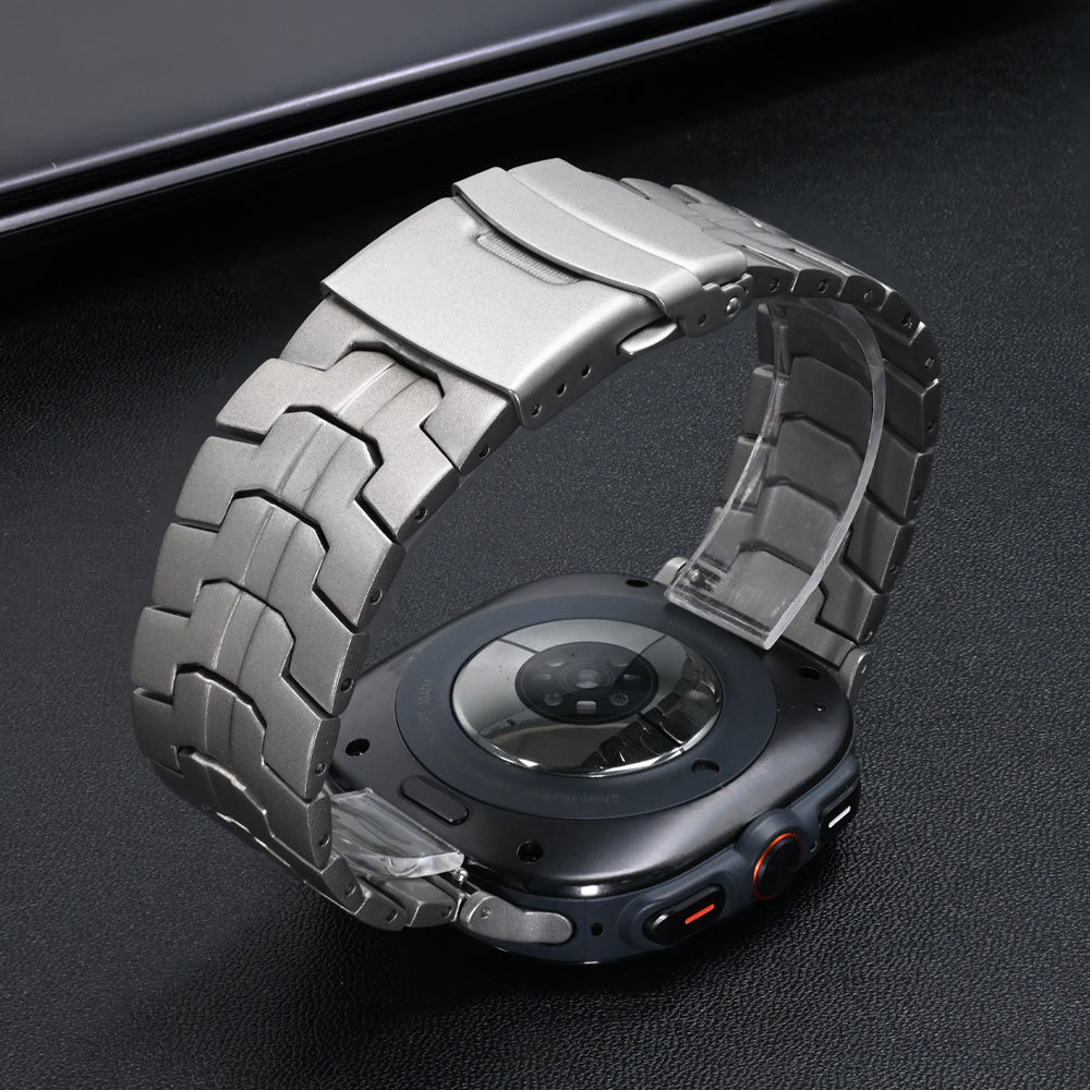 Google Pixel Watch 3 - 45mm 'Iron' Titanium Strap (Silver)