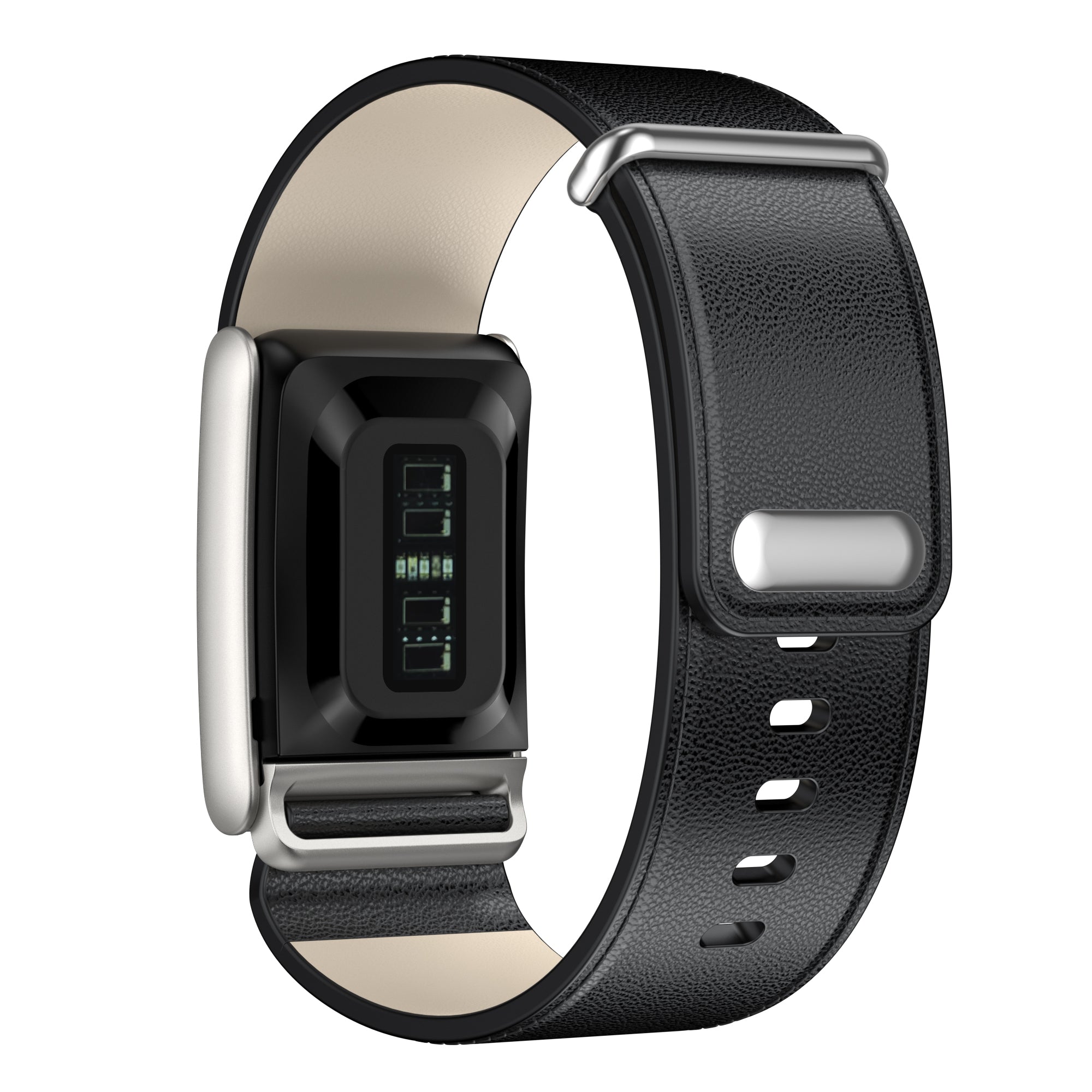 Whoop 5.0 Leather Strap (Black)