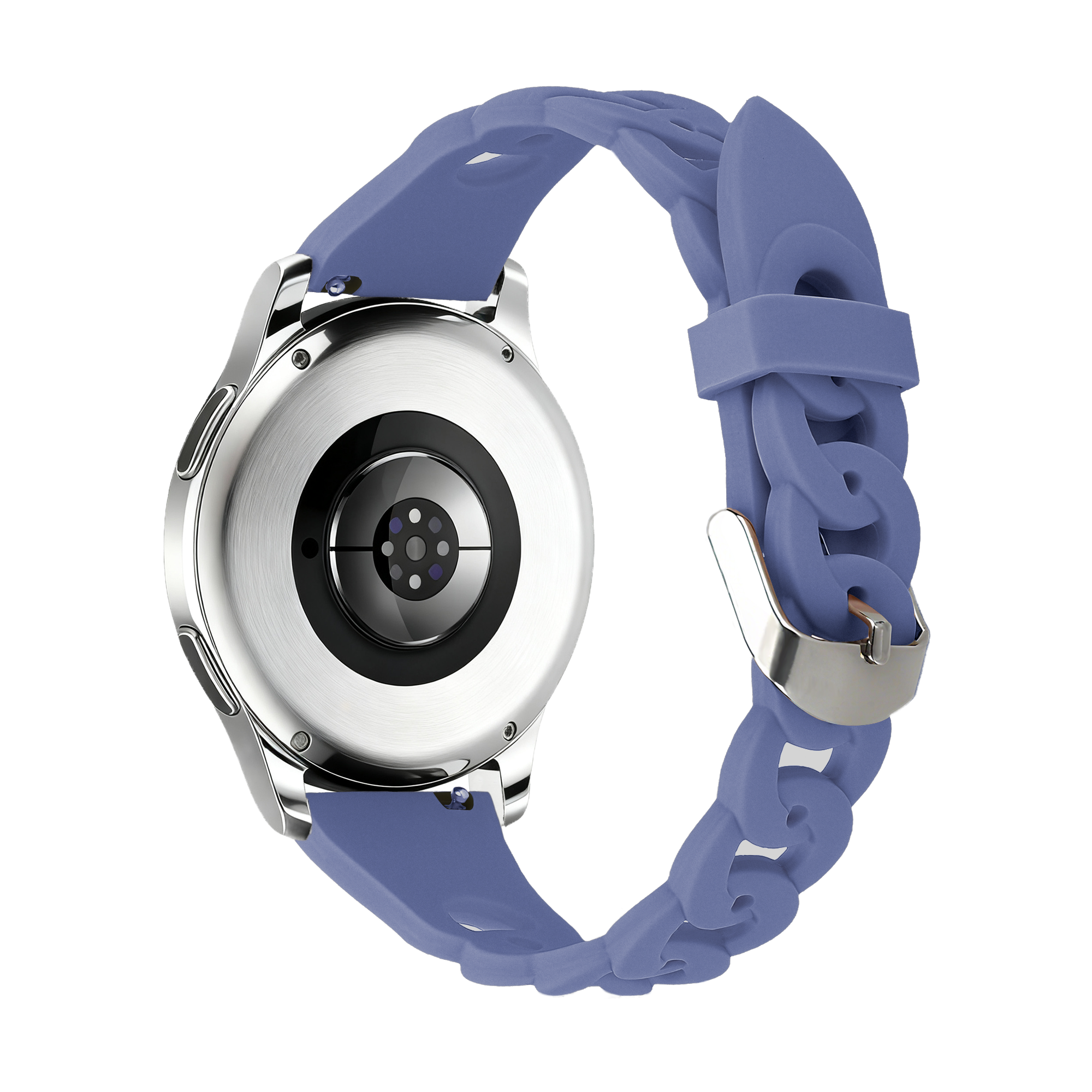 Bandz Samsung Galaxy Watch 6 Classic - 47mm Silicone Strap 'Chains' (Lavender)