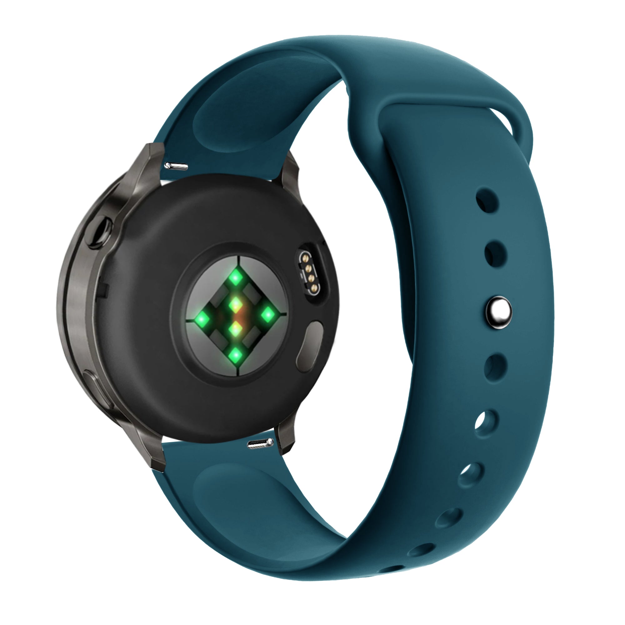 Bandz Garmin Vivoactive 4 Sport Strap 'Deluxe' (Rock Green)