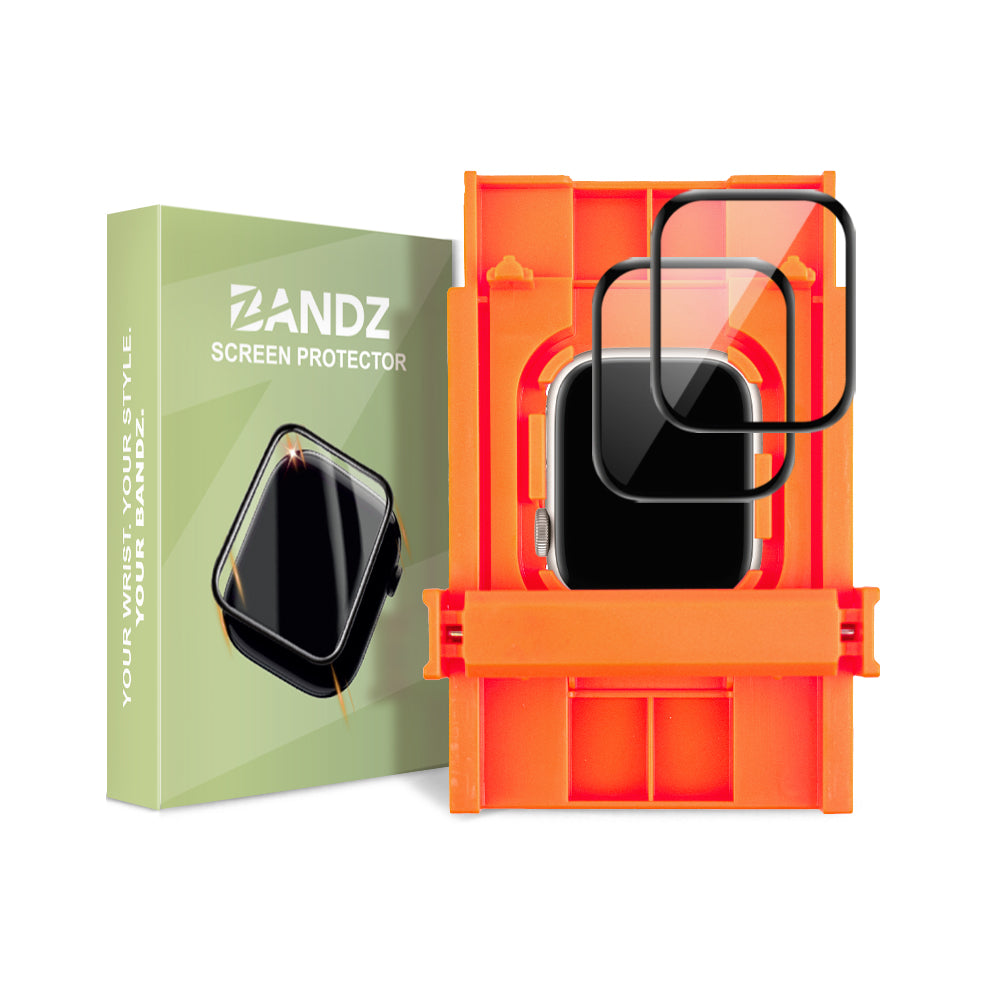Bandz Apple Watch 45mm Glass Screenprotector with Easytool