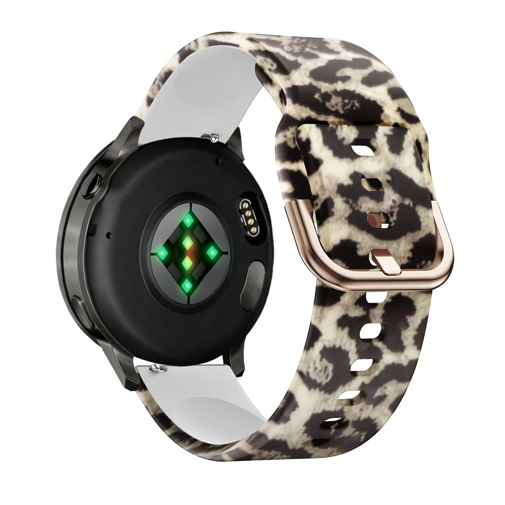 Bandz Garmin Vivoactive 4s Silicone Strap 'Lucky Leopard'