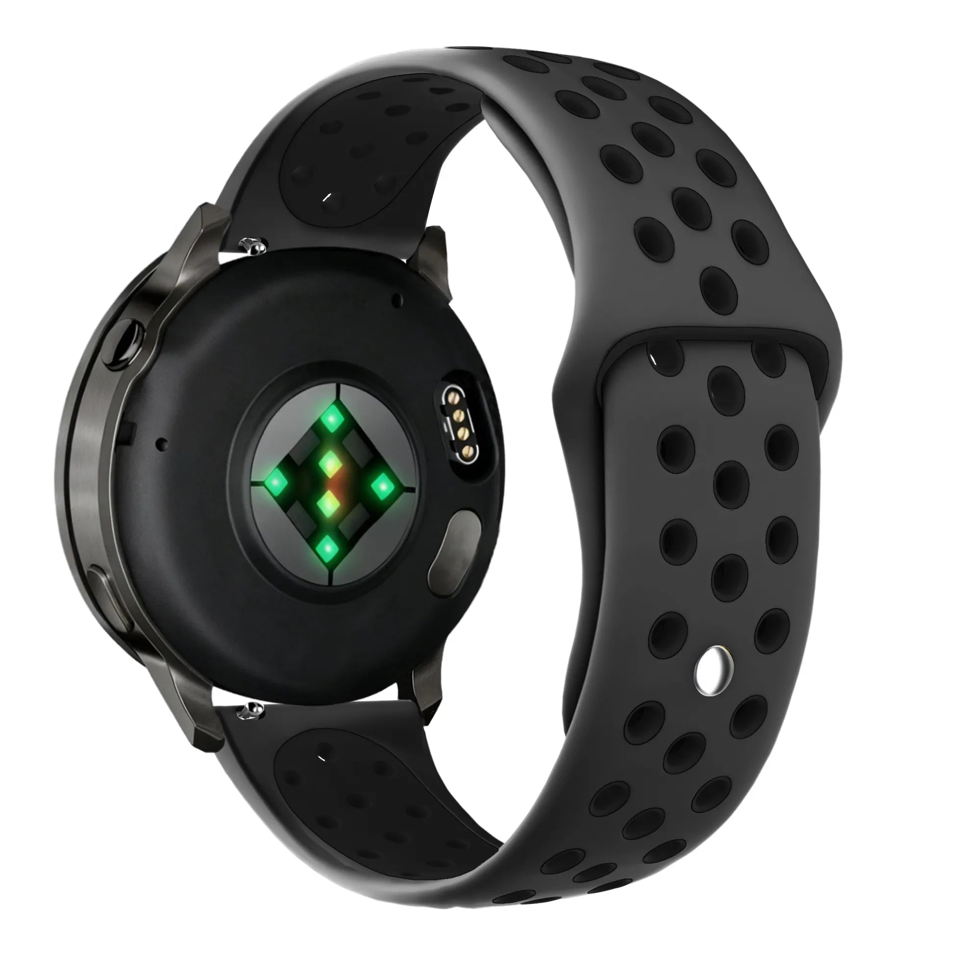 Bandz Garmin Venu 2 Sport Strap 'Deluxe' (Dark Grey/Black)