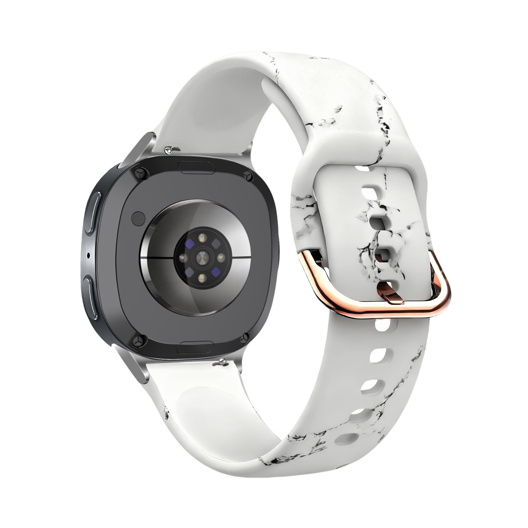 Samsung Galaxy Watch 8 - 40mm White Marble Strap