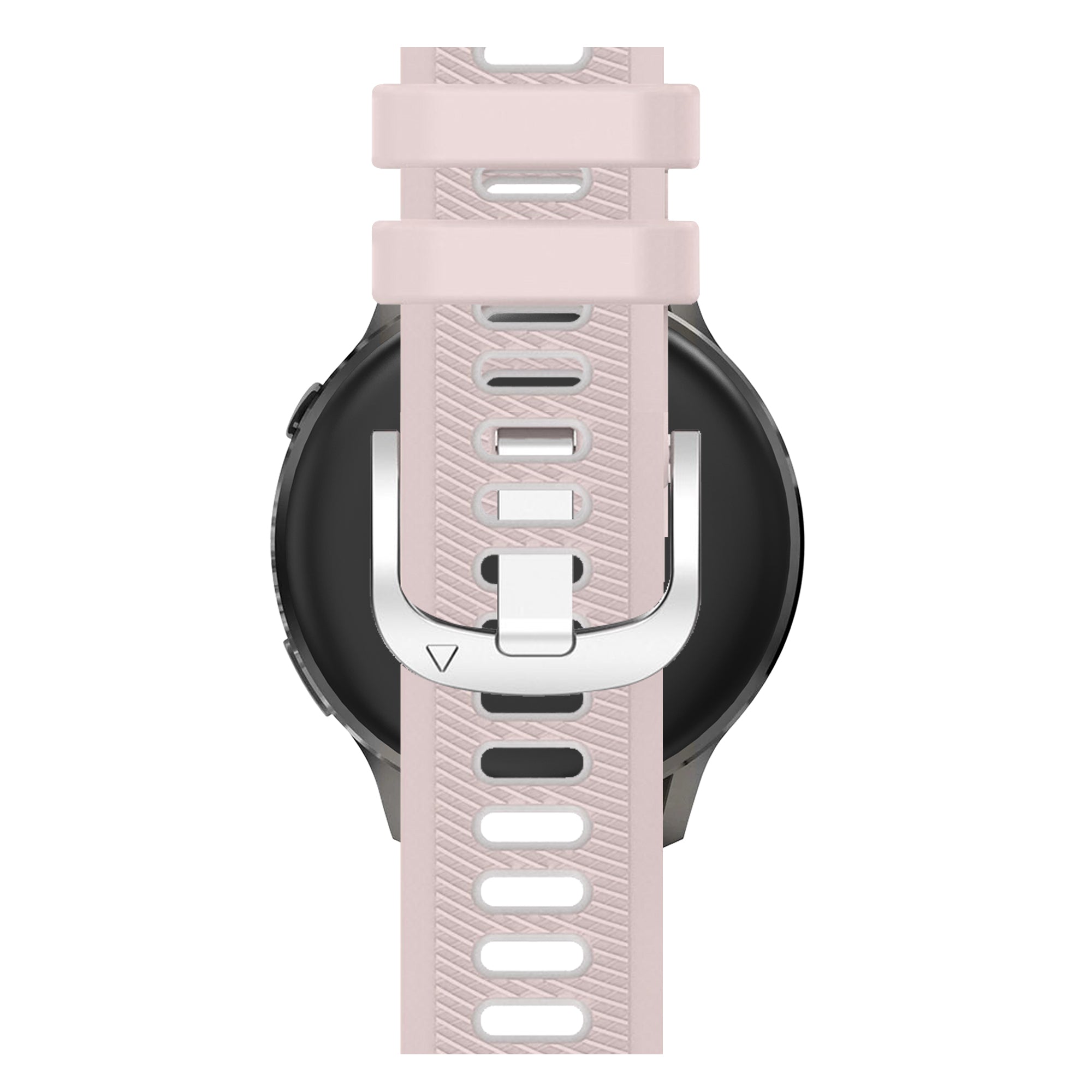 Bandz Garmin Vivomove 3s Sport Strap with Buckle (Pink/White)