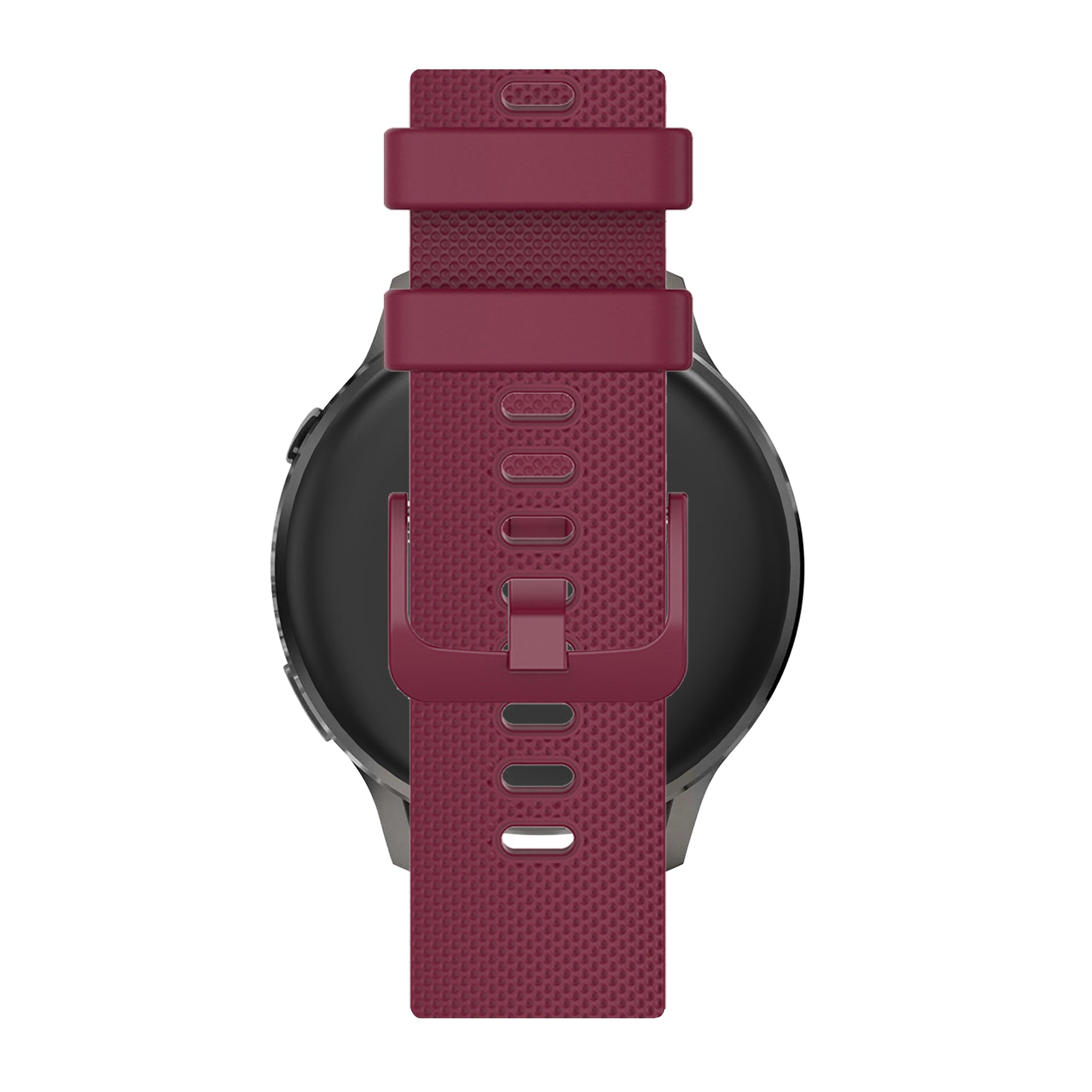 Bandz Garmin Forerunner 255 Silicone Strap 'Premium' (Wine Red)