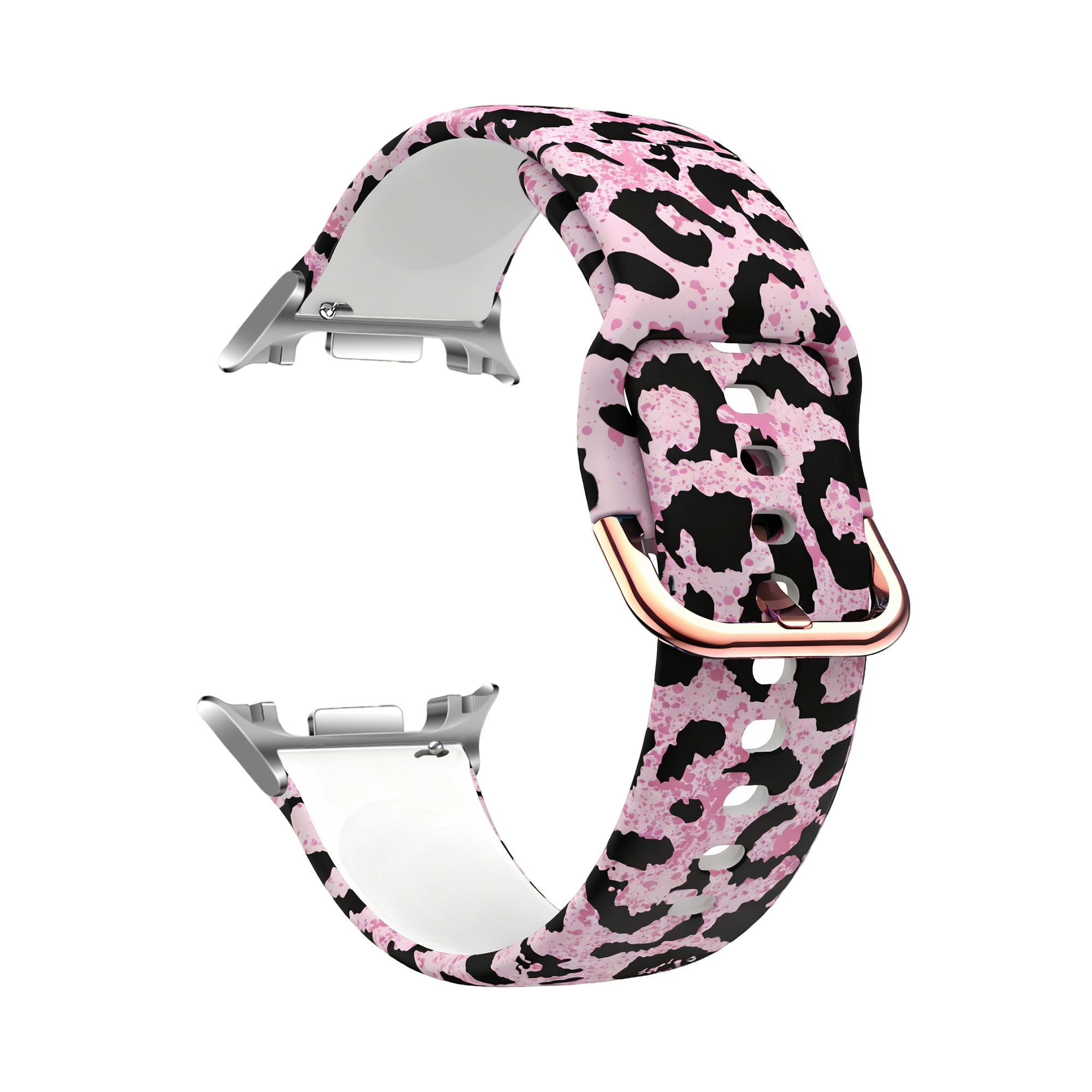 Samsung Galaxy Watch 8 Classic Pink Leopard Strap