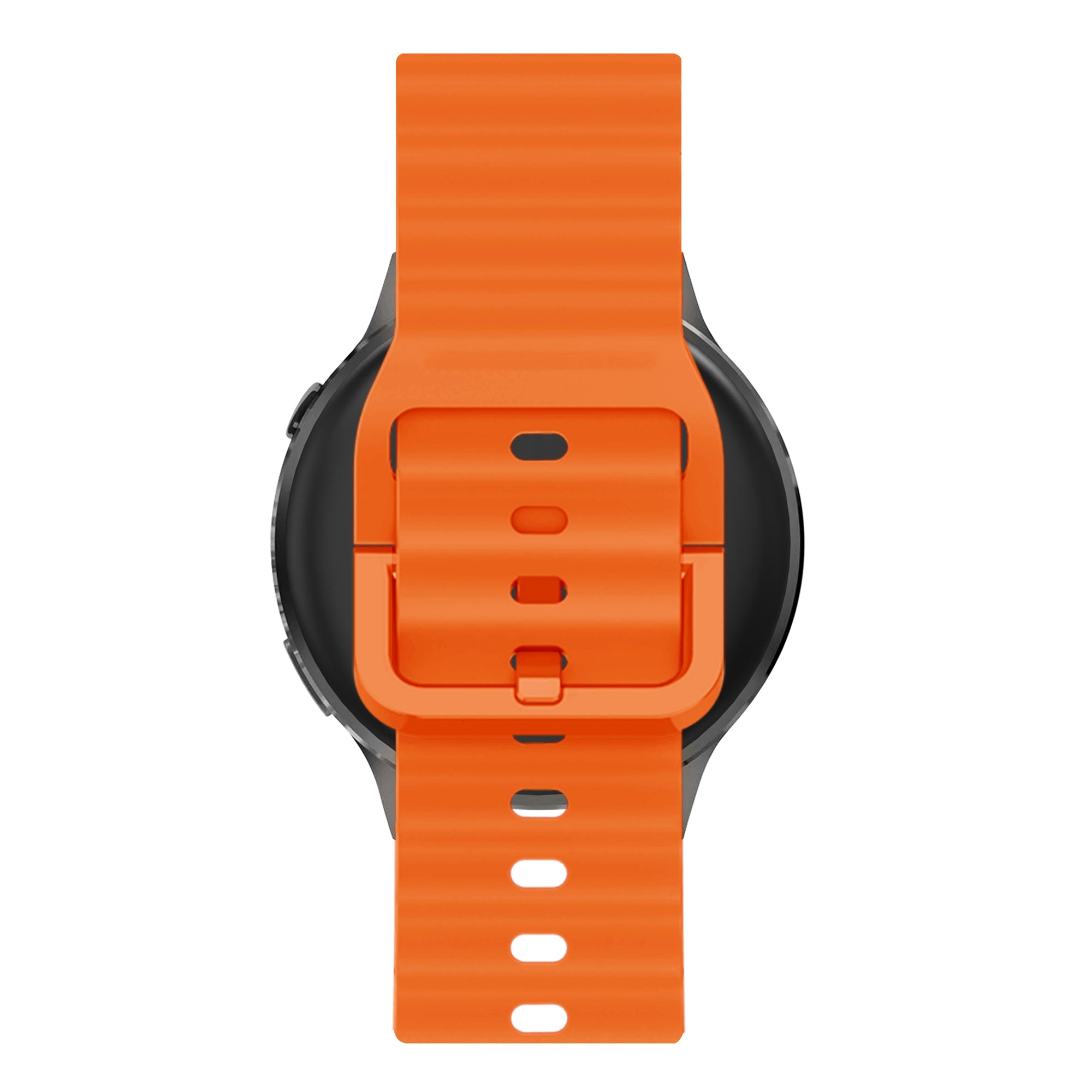 Bandz Garmin Forerunner 645 Silicone Strap 'Wave' (Orange)