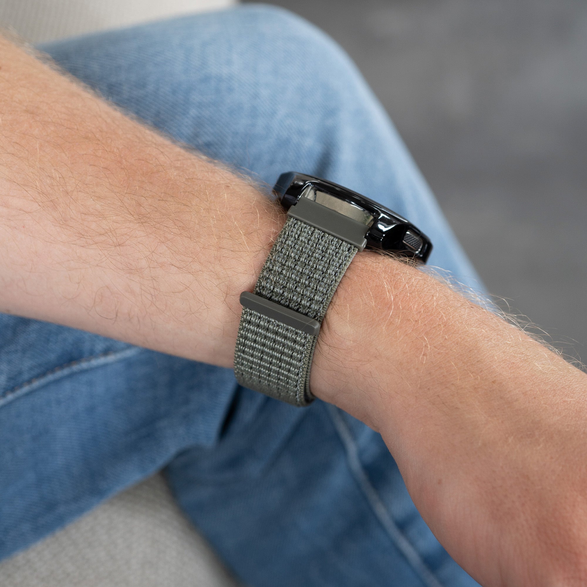 Coros Pace 3 Nylon Strap (Grey-Green)