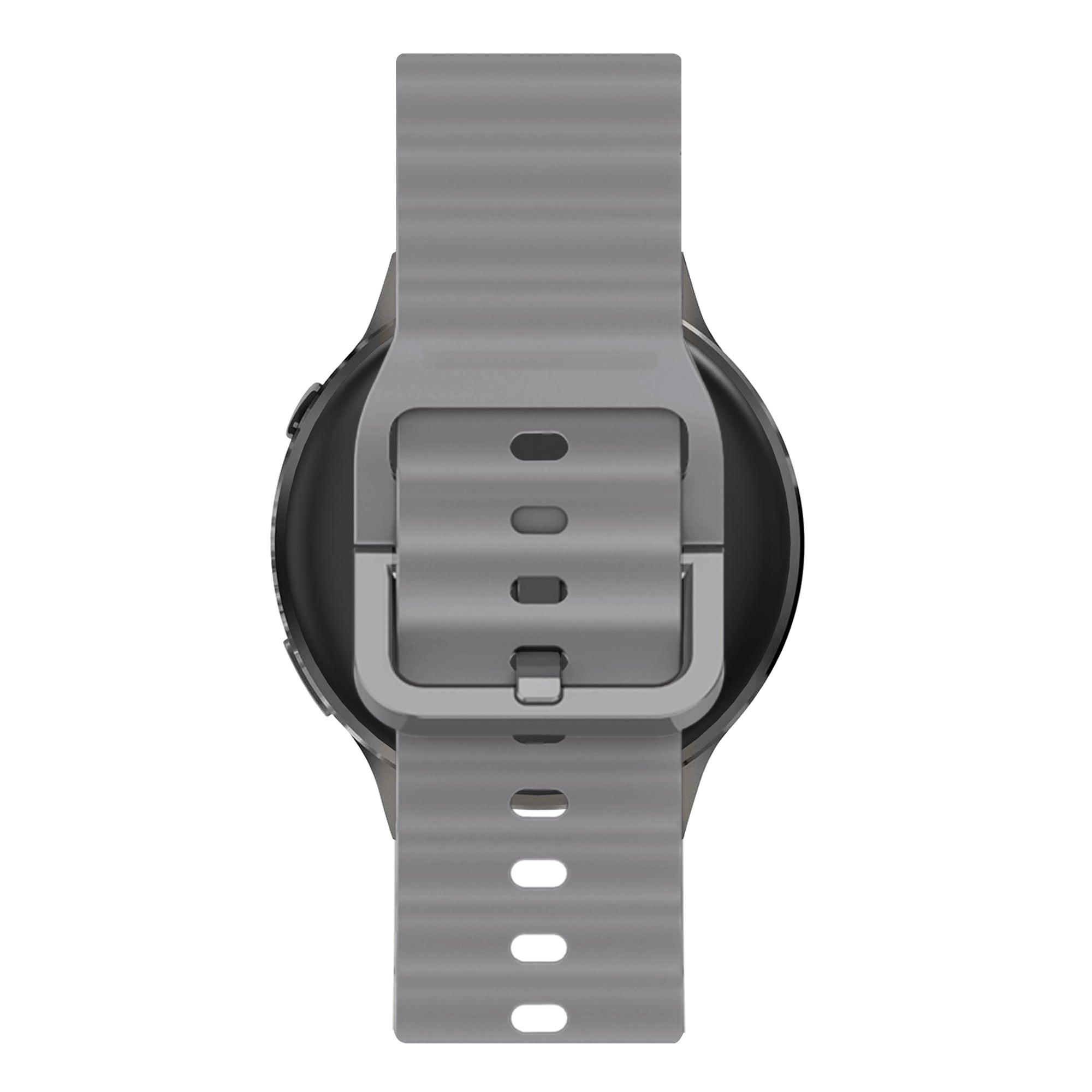 Bandz Garmin Vivoactive 6 Silicone Strap 'Wave' (Dark Grey)