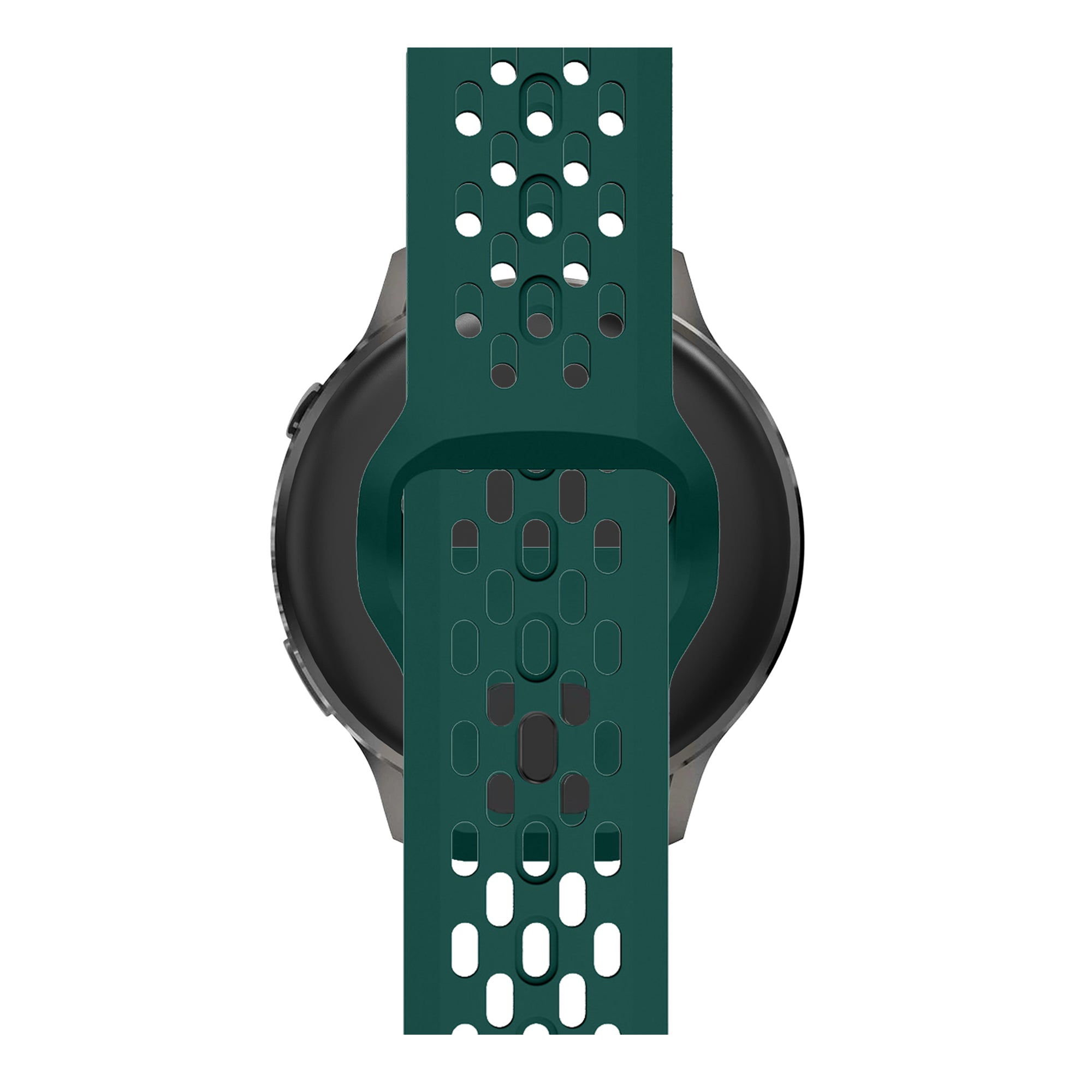 Bandz Garmin Venu 4 - 45mm Silicone Strap 'Air' (Dark Green)